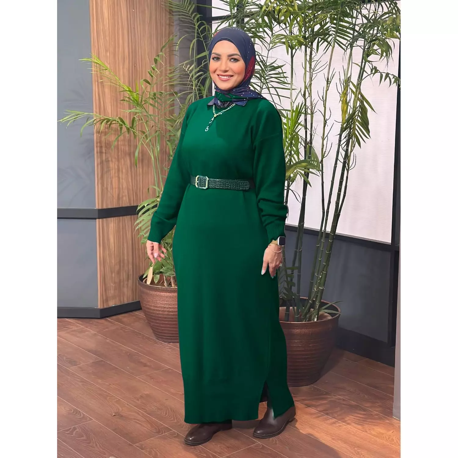 Knitted Oversized Dress -2nd-img