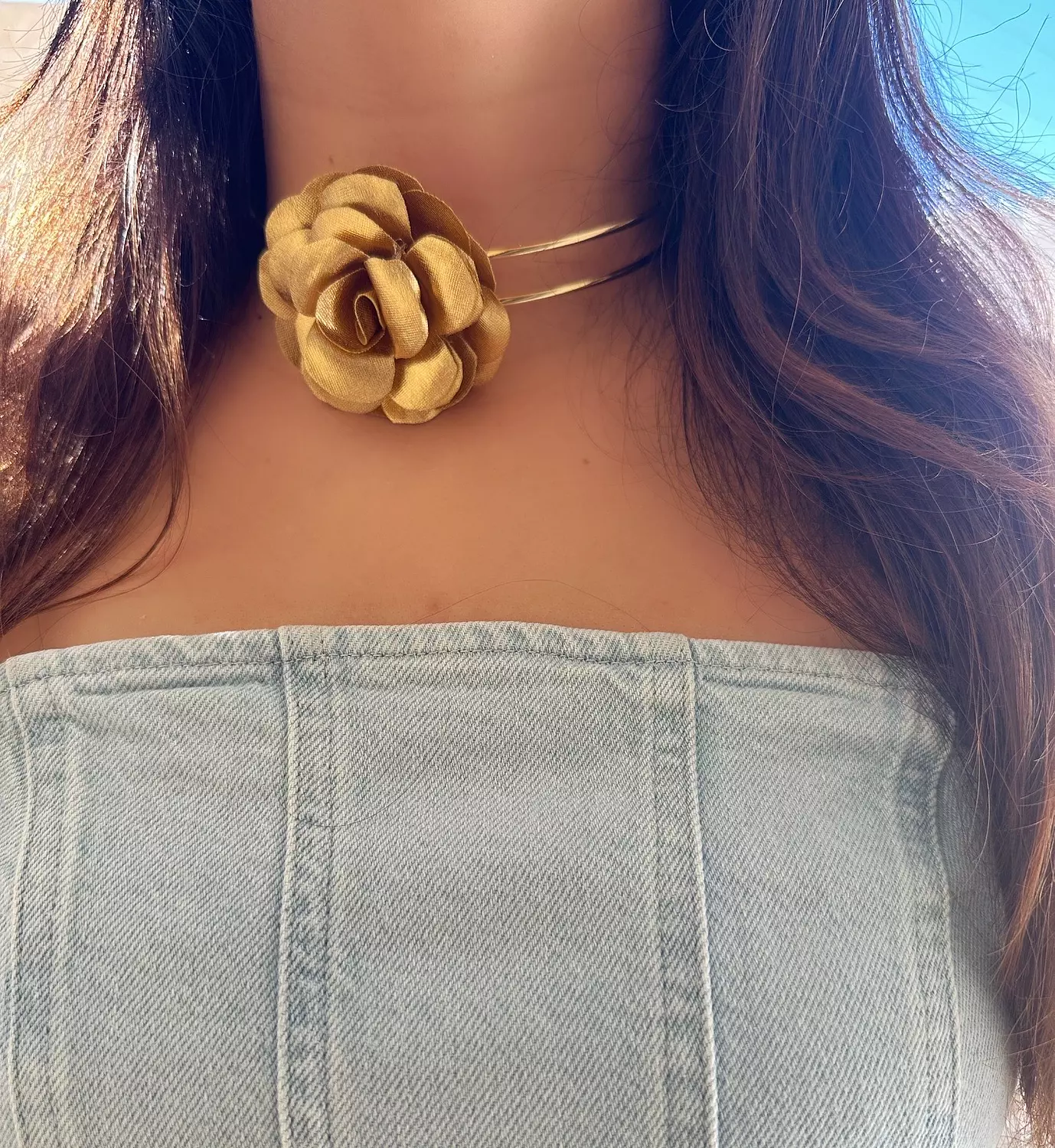Rounded Flora Choker  2