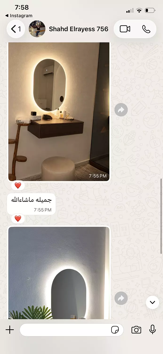 Mirrors with one hanging drawer 4
