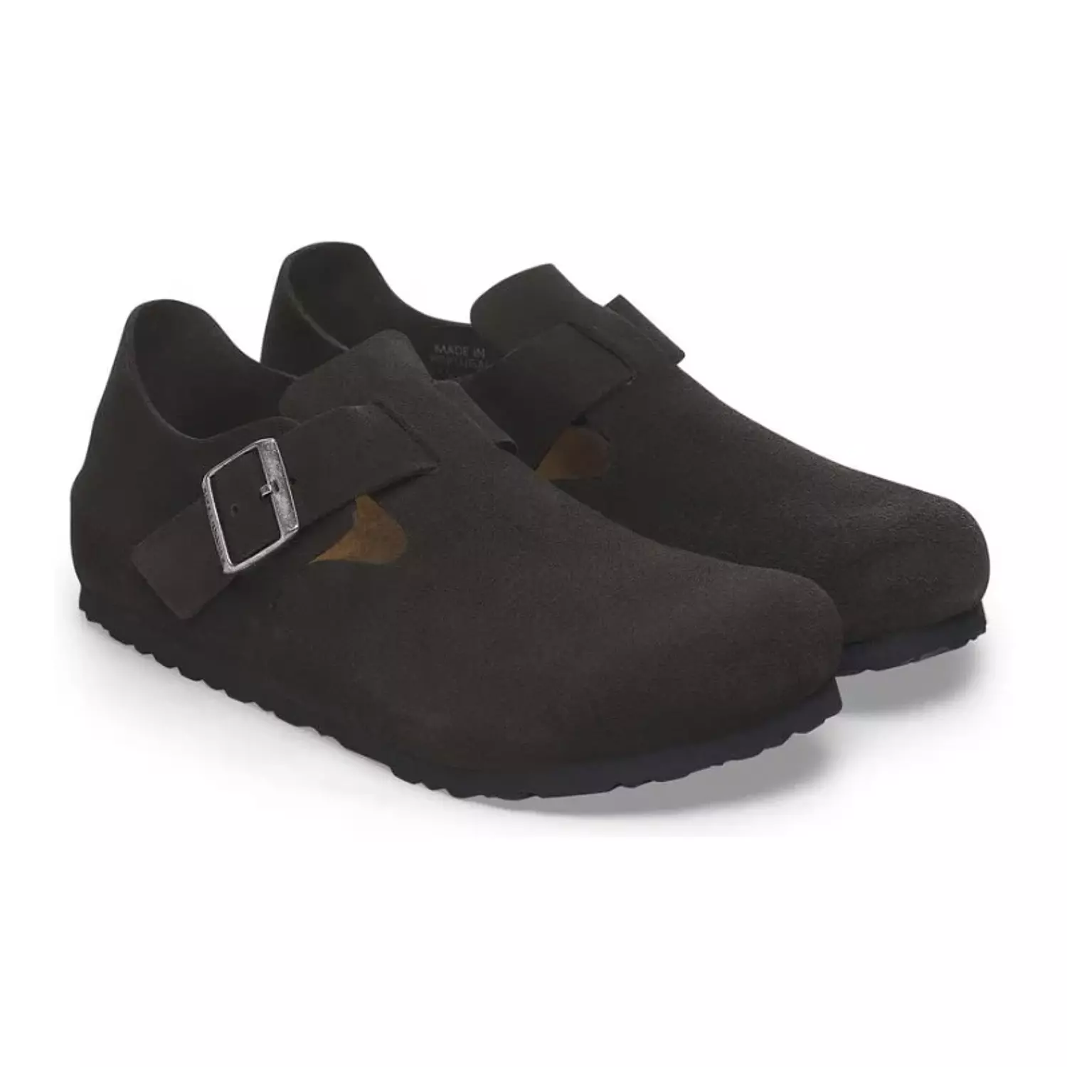 Birkenstock London – Suede Leather Black 2