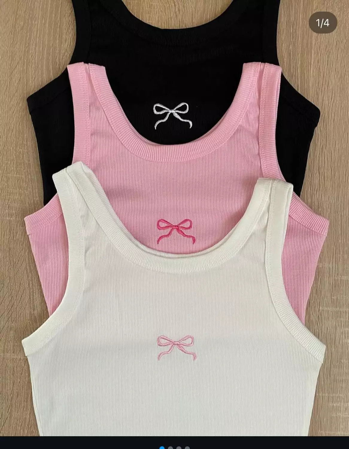 Bow Undershirt hover image