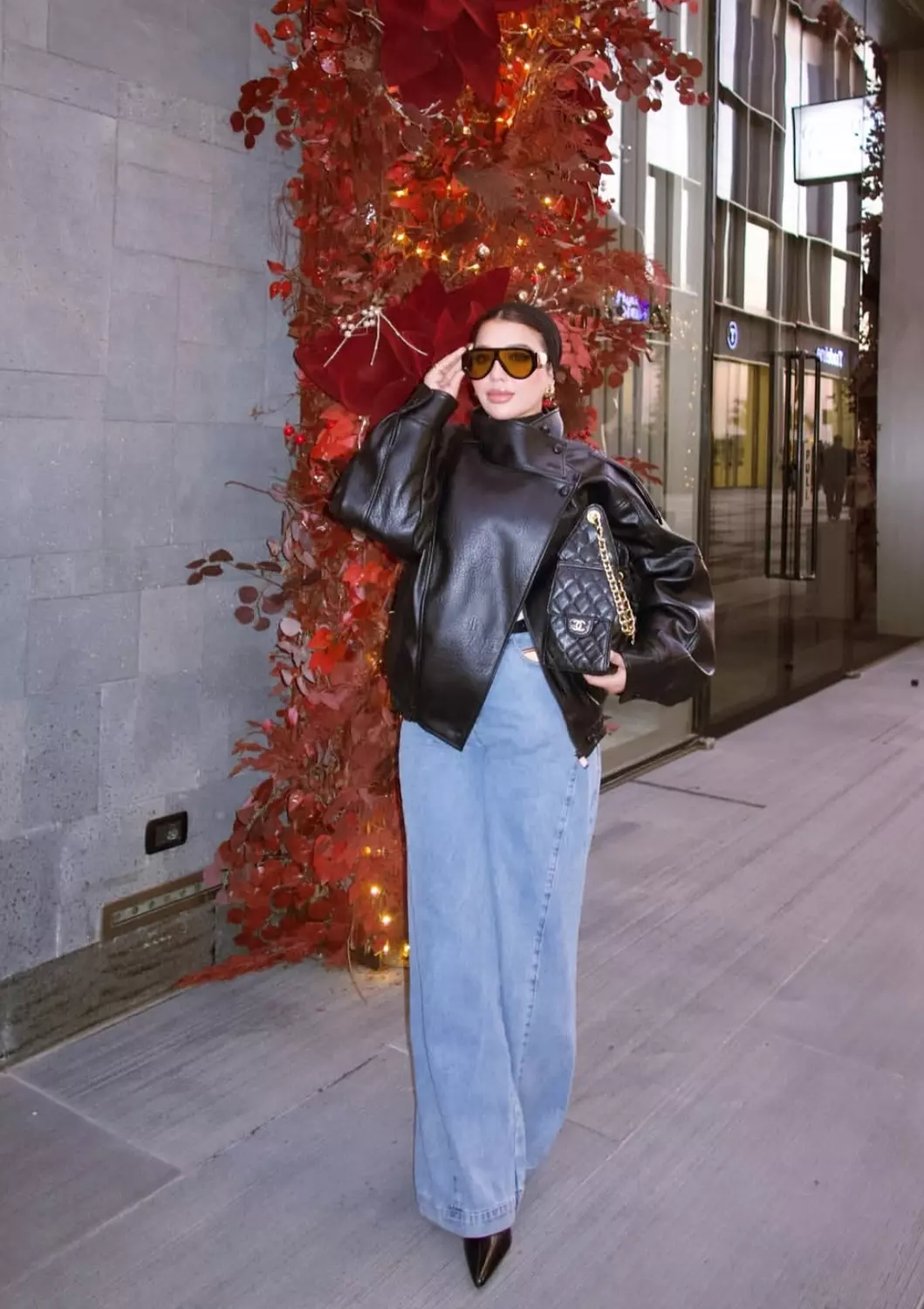 Zara leather jacket  6