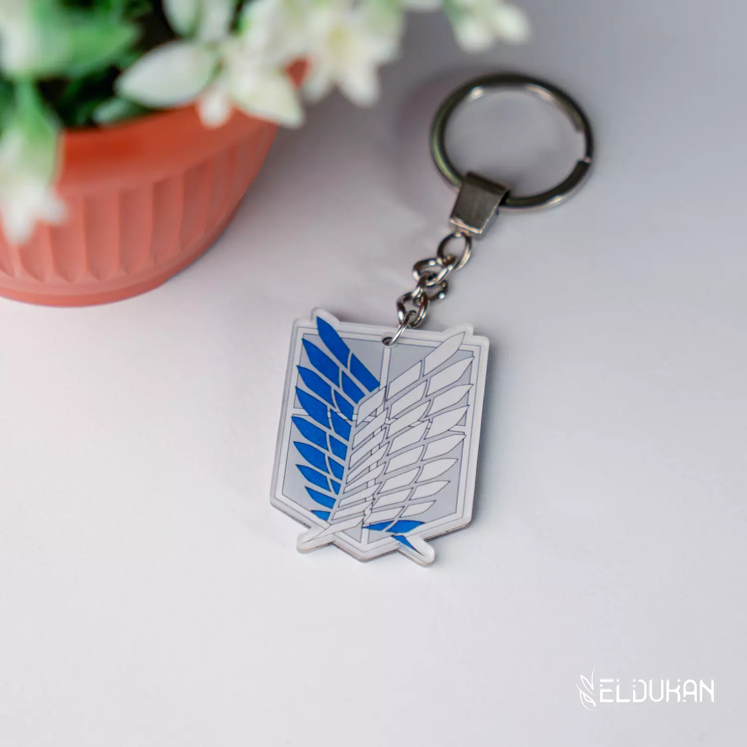 Attack on titan acrylic keychain image