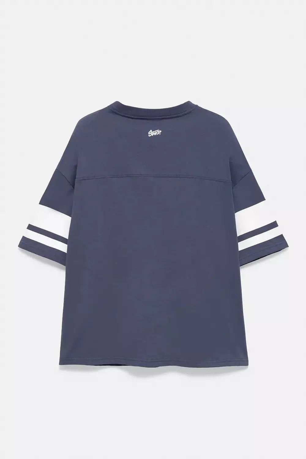 PULL&BEAR VARSITY 91 EMBROIDERED  T-SHIRT  4