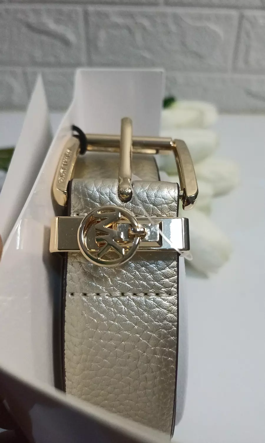 Michael kors (MK) Leather Belt 3