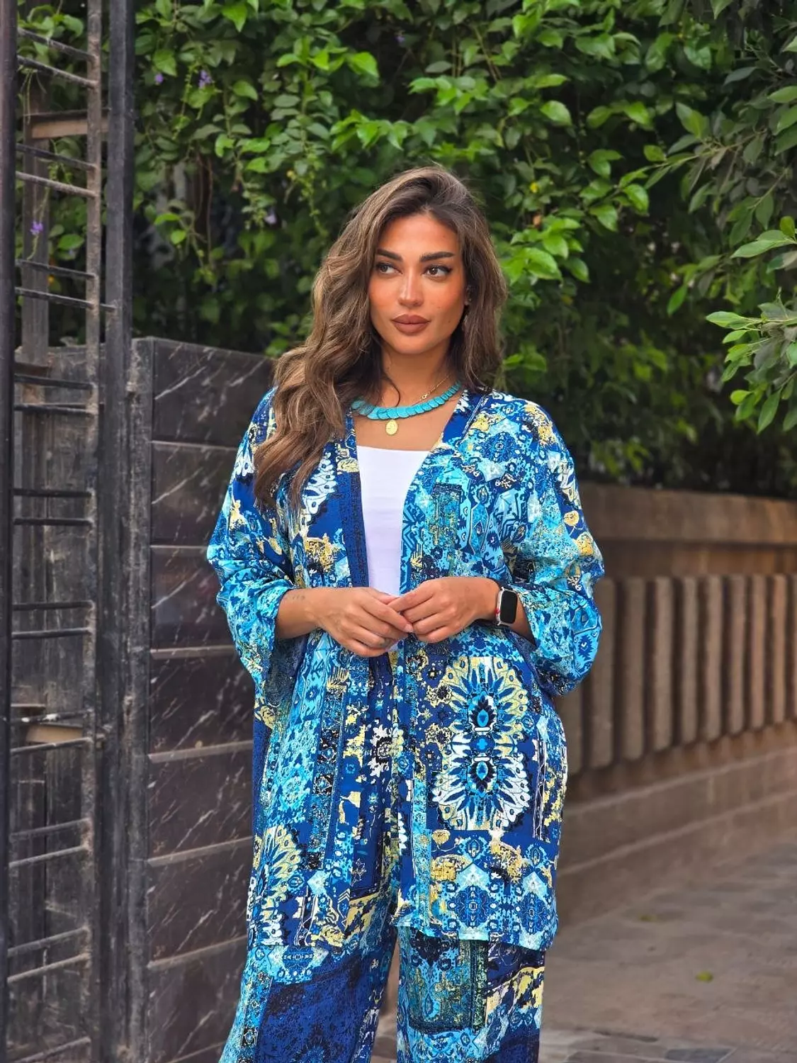 Blue boho set image