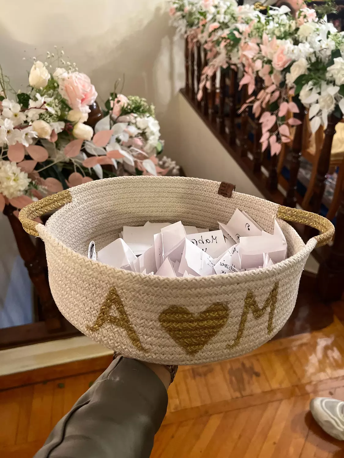 Customized Bridal basket image