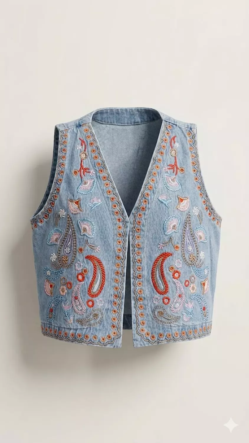 DENIM VEST  image