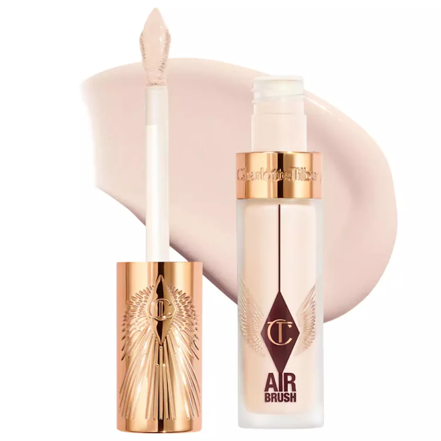 Charlotte Tilbury  Airbrush Flawless Crease-Proof Long-Wear Blur Concealer with Hyaluronic Acid image