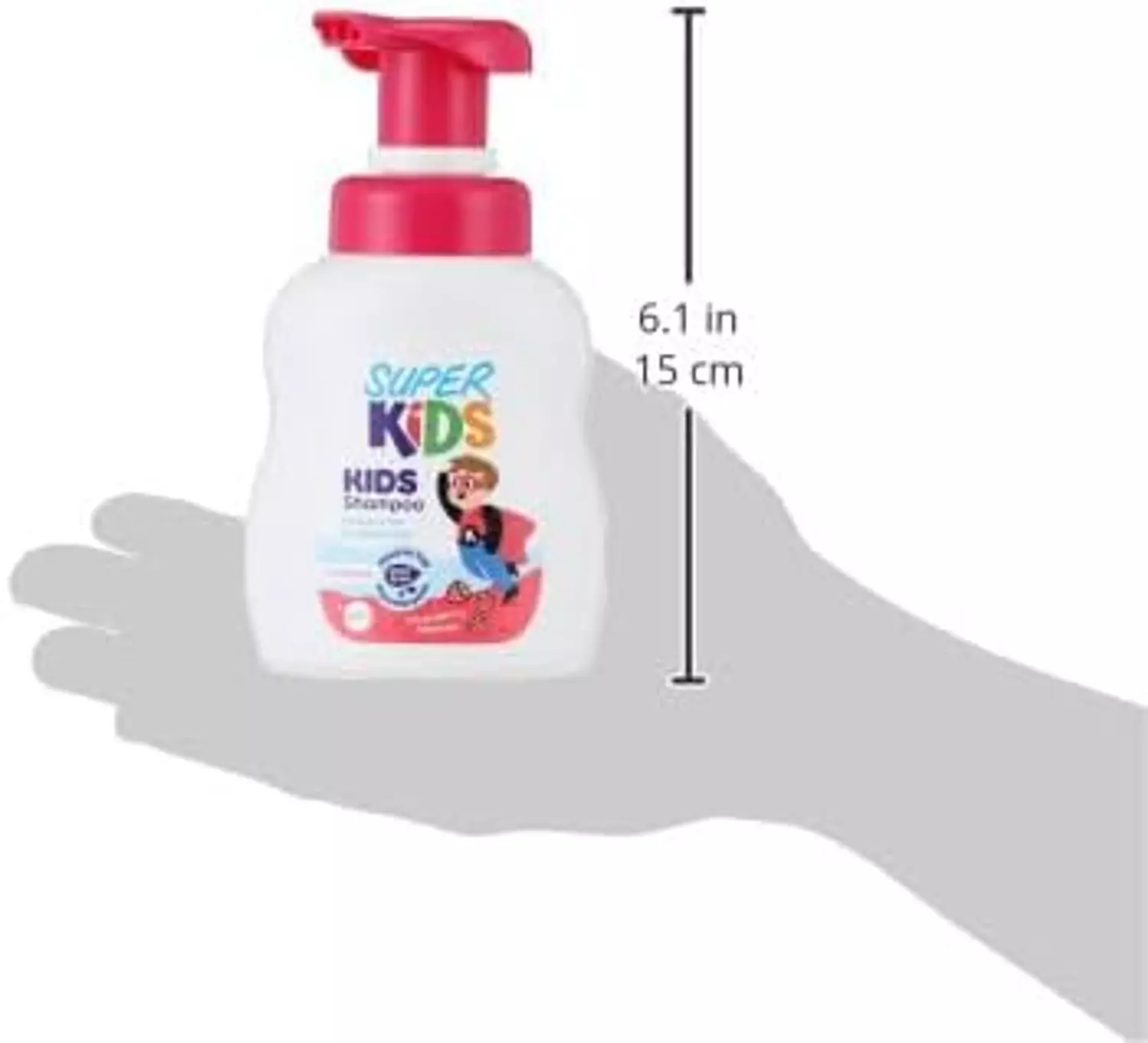SUPERKIDS KIDSSHAMPOO STRAWBERRY300ML 2