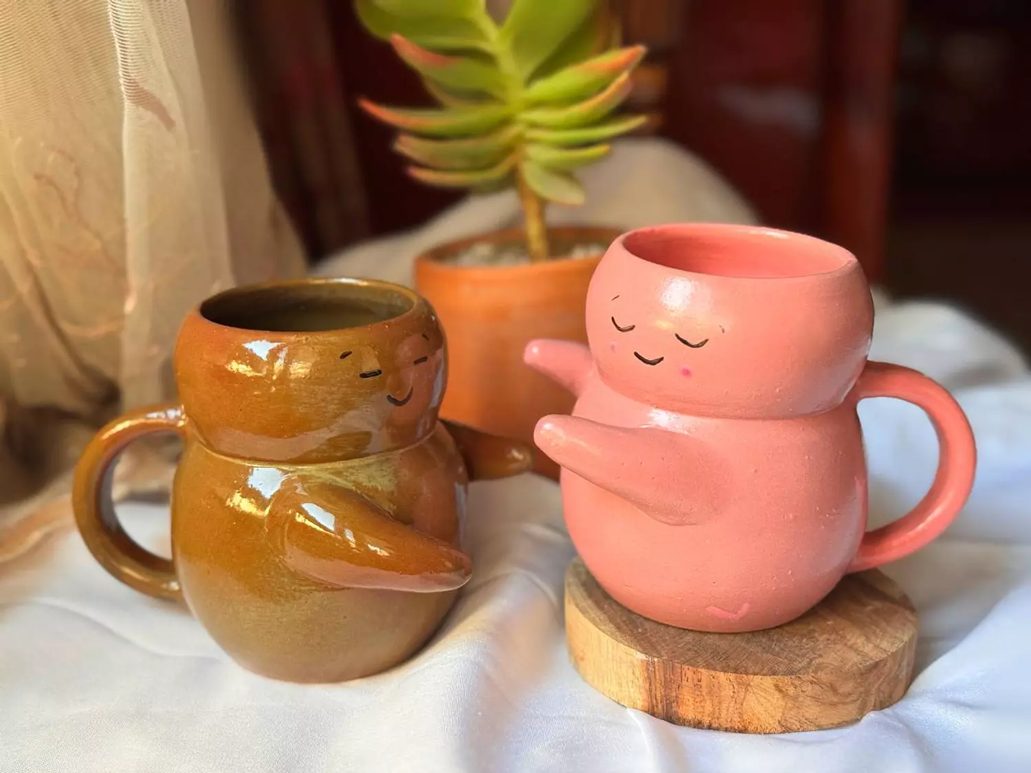 Bibo and Nini in Love couple mug set image