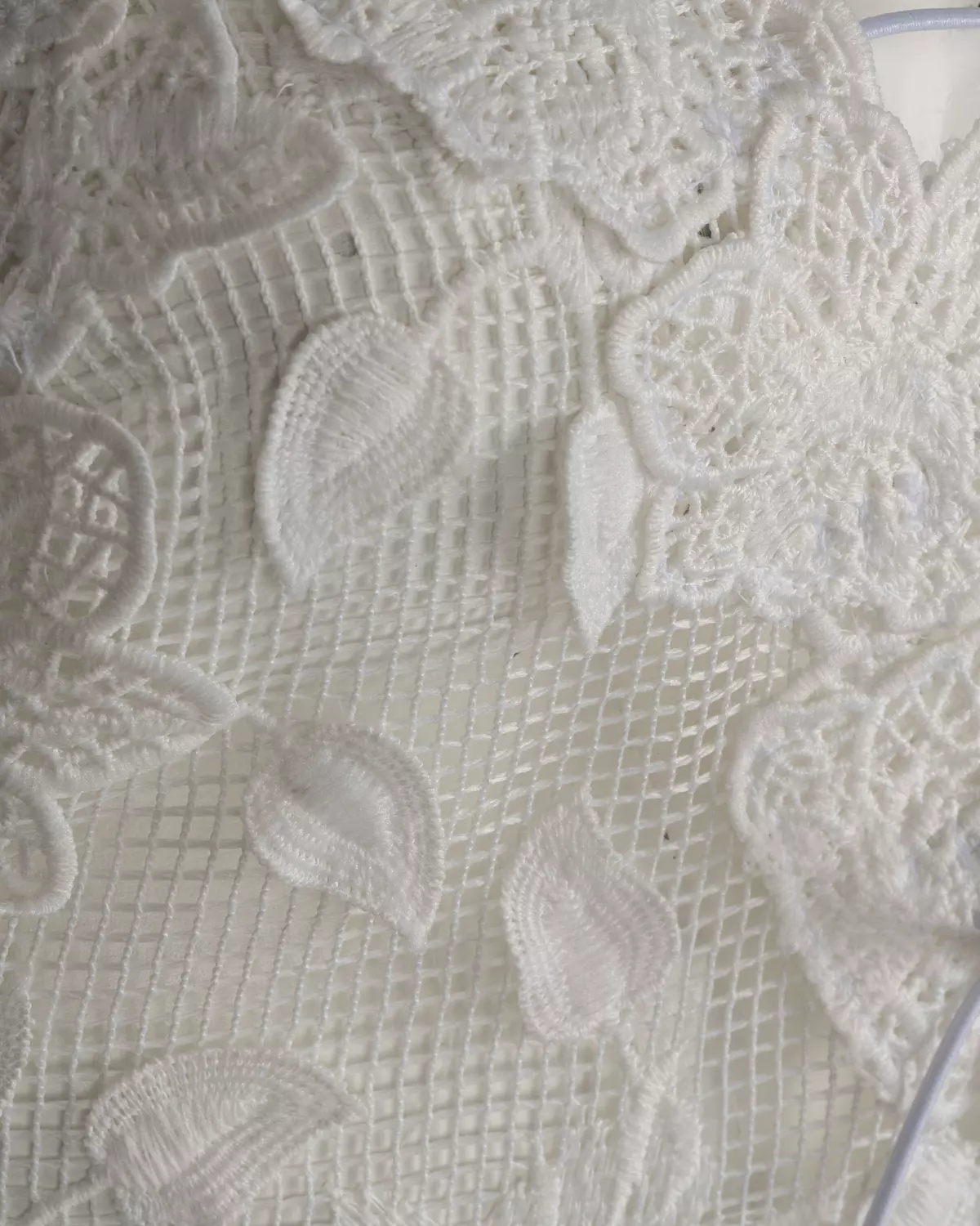 Dreamy Floral White Net Dress 4