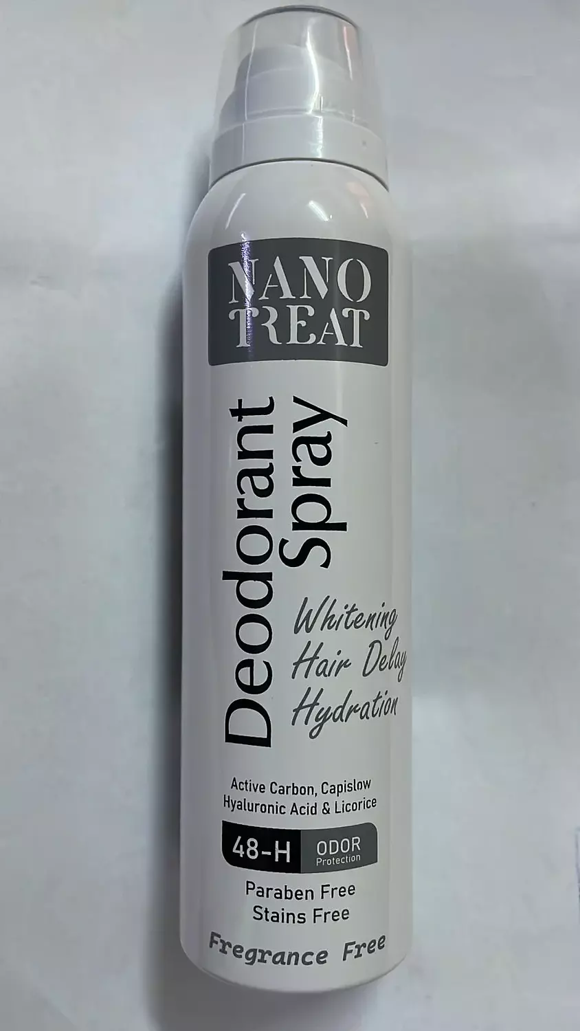 Nano Treat Deodorant Whitening Spray - 150 ml image