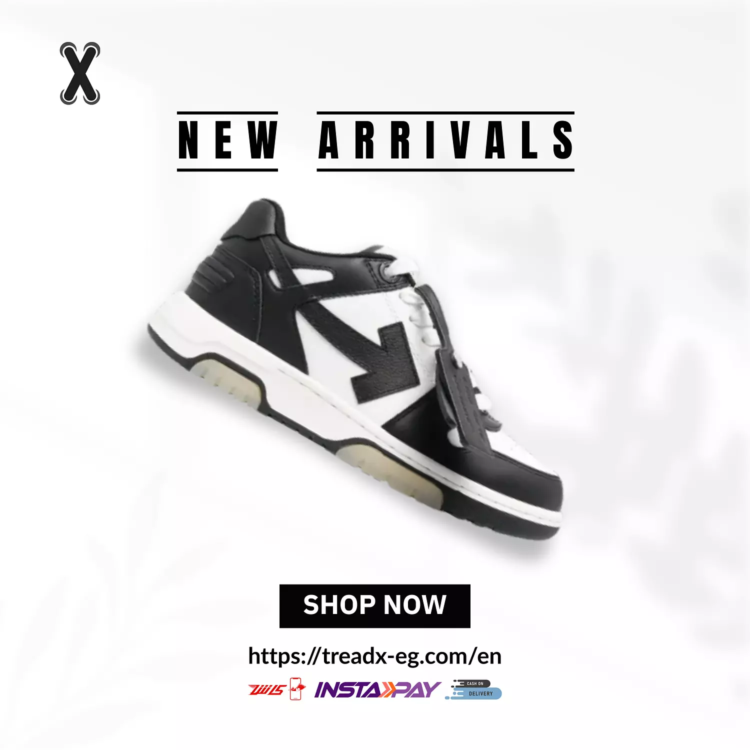 Off-White Out Of Office Calf Leather image