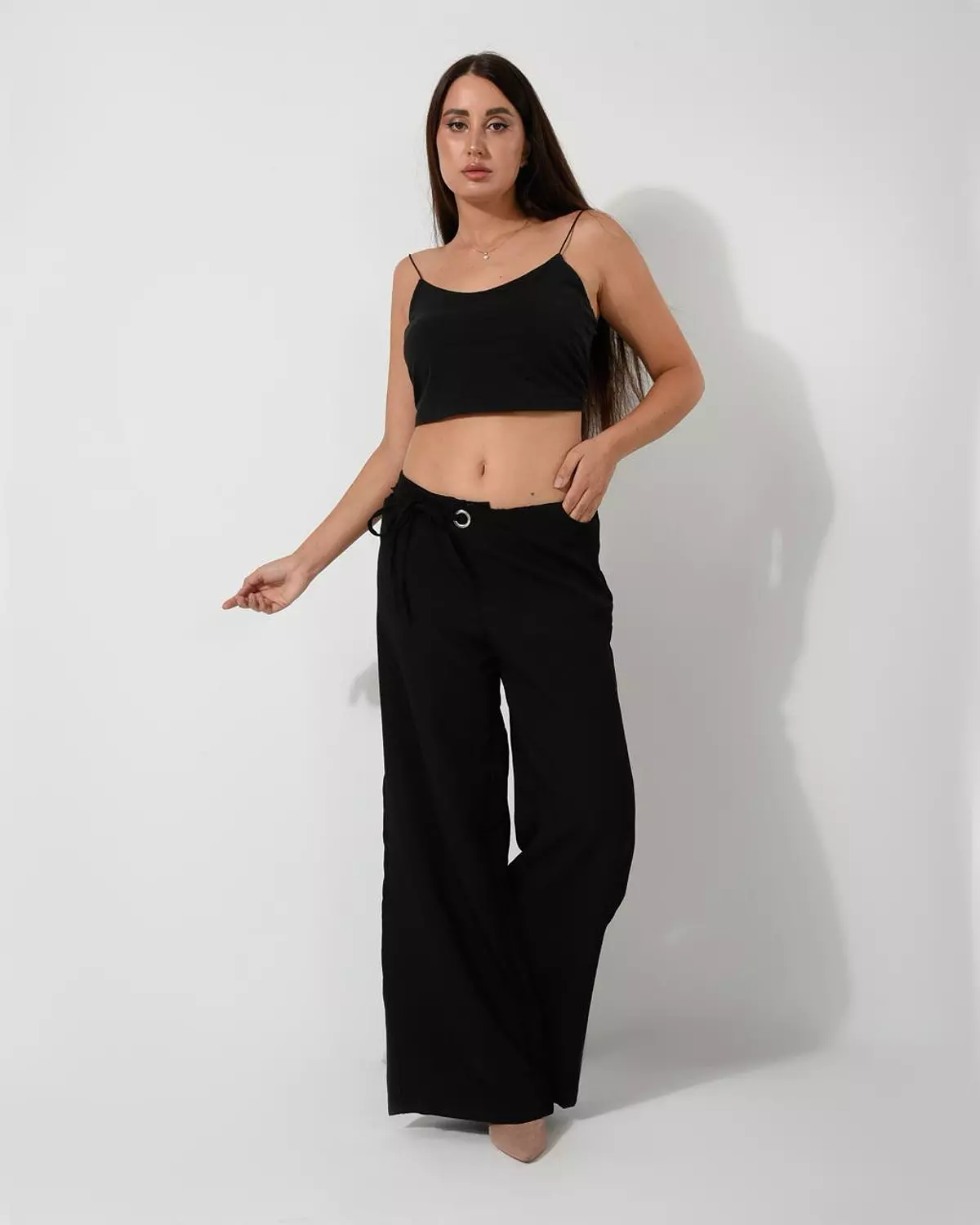 Black Formal Pants image