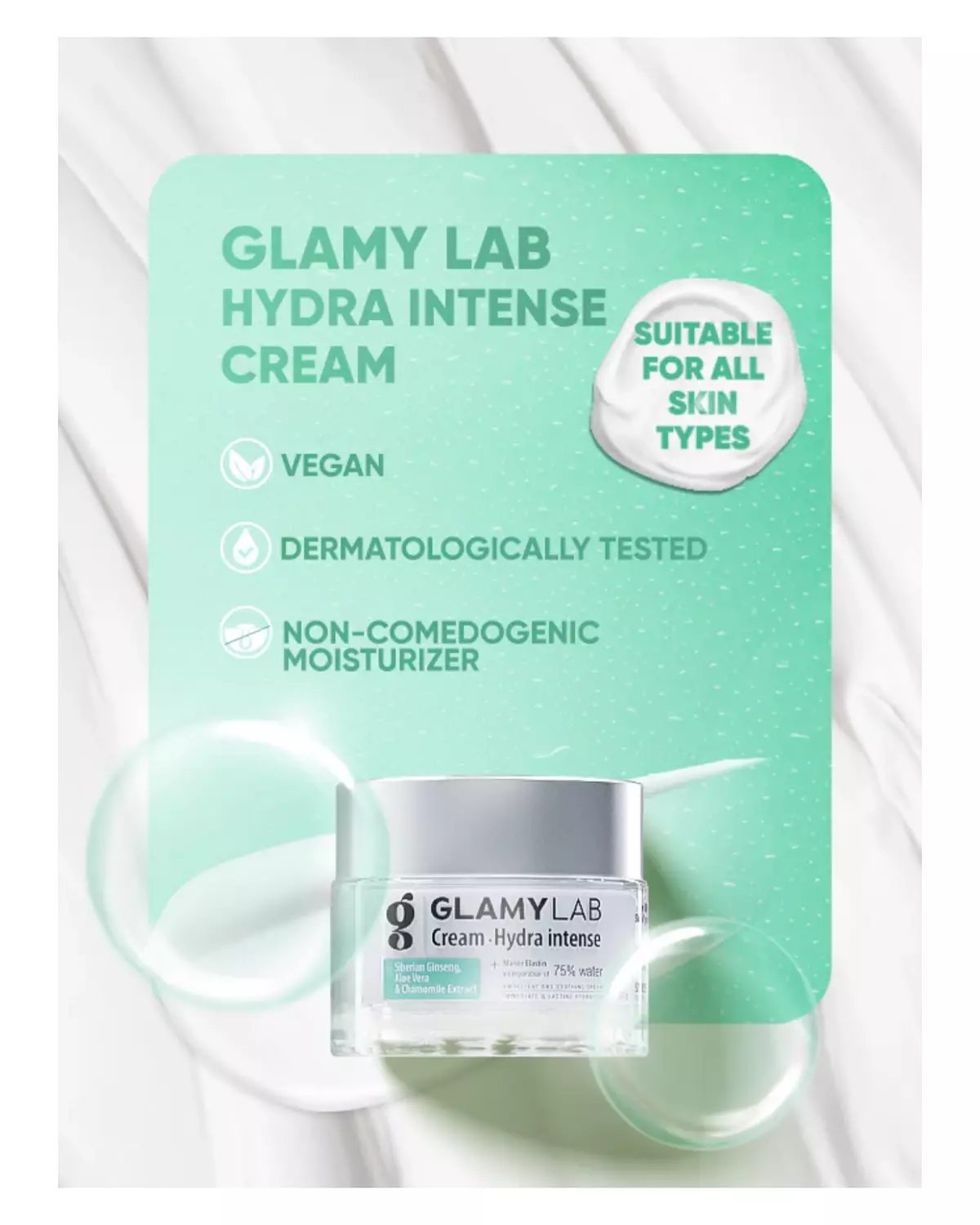 Glamy Lab Hydra Intense Cream - 50 ml  1