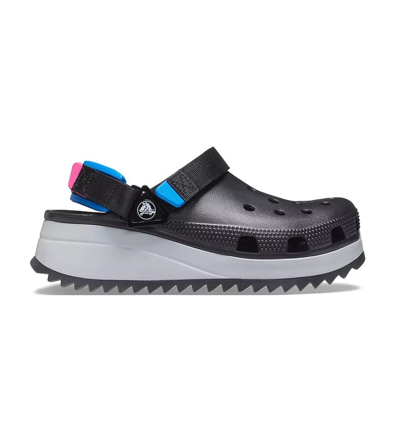 Hiker Clog-Black/Blue 2