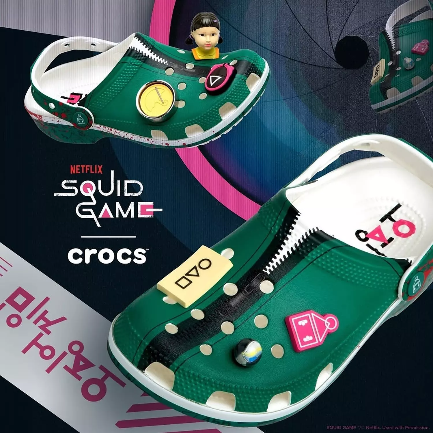 Crocs Classic Clog Squid Game image