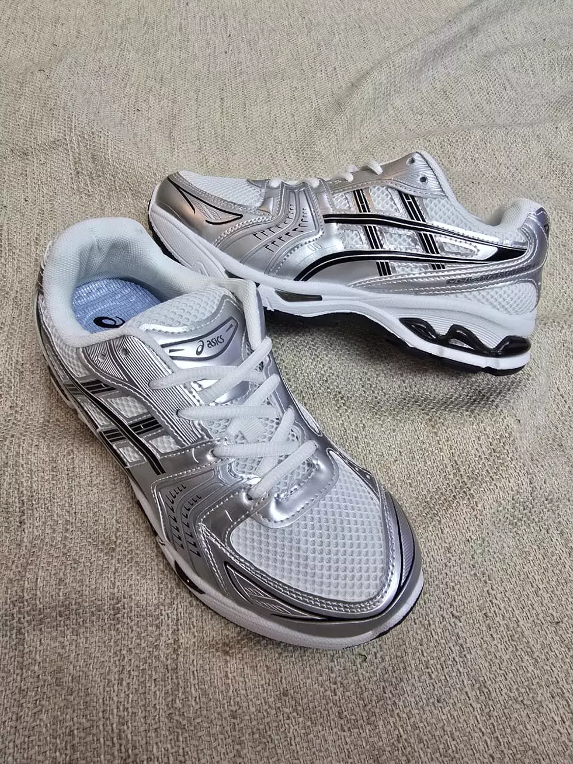 ASICS Gel-Kayano 14 White&Silver hover image