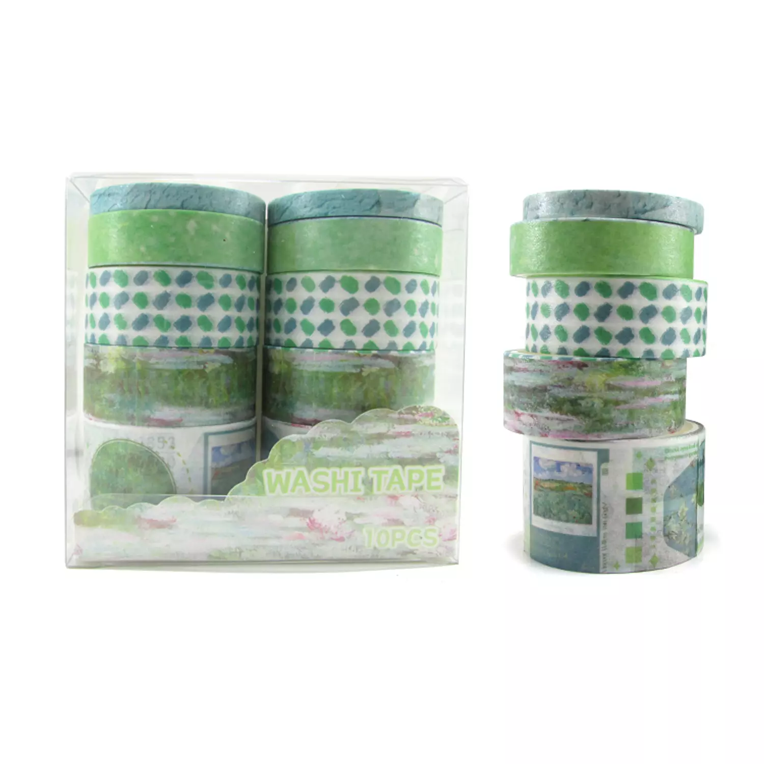 10 pieces washi tape packet 14