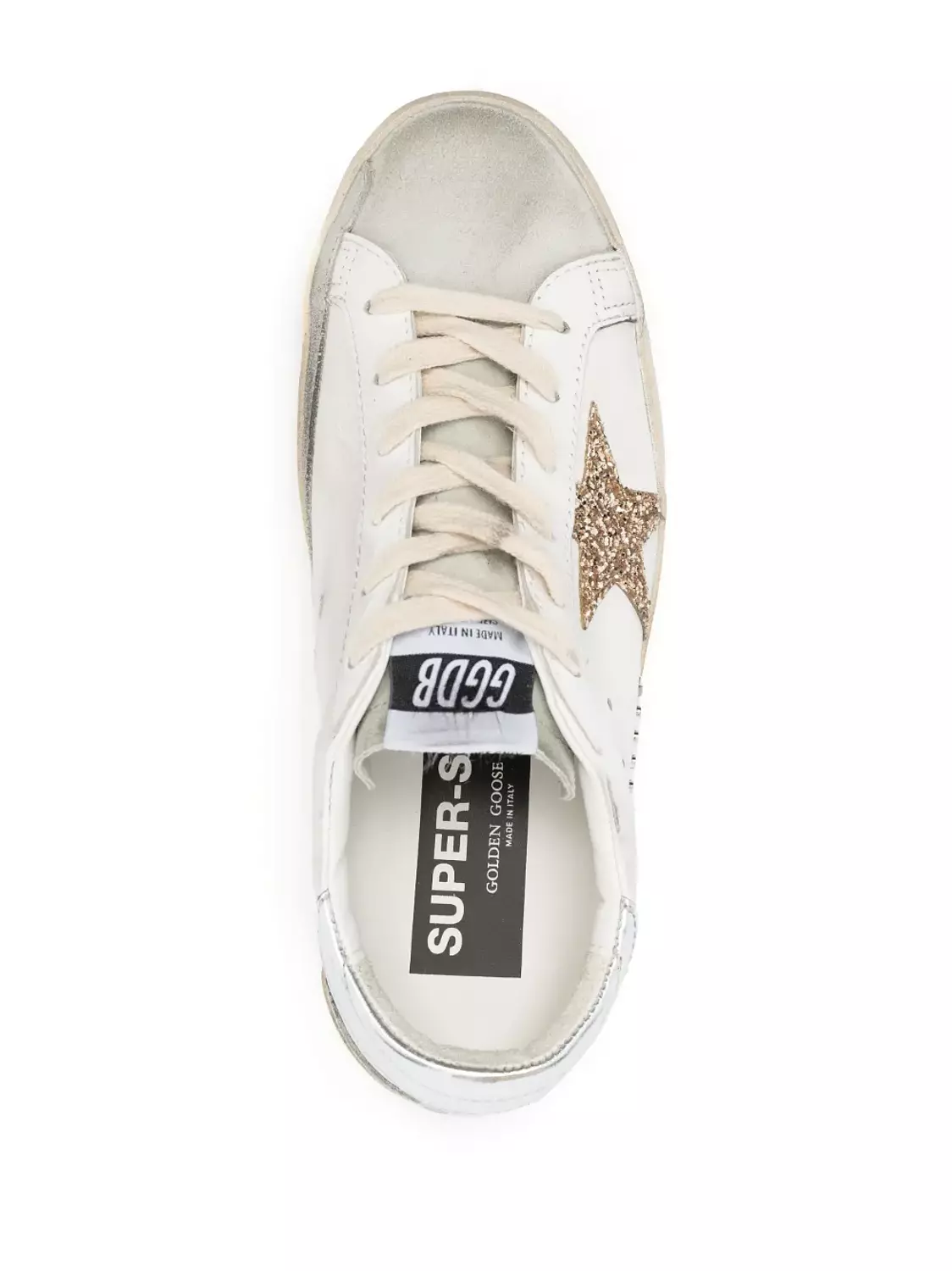 Golden Goose Super-Star leather sneakers hover image