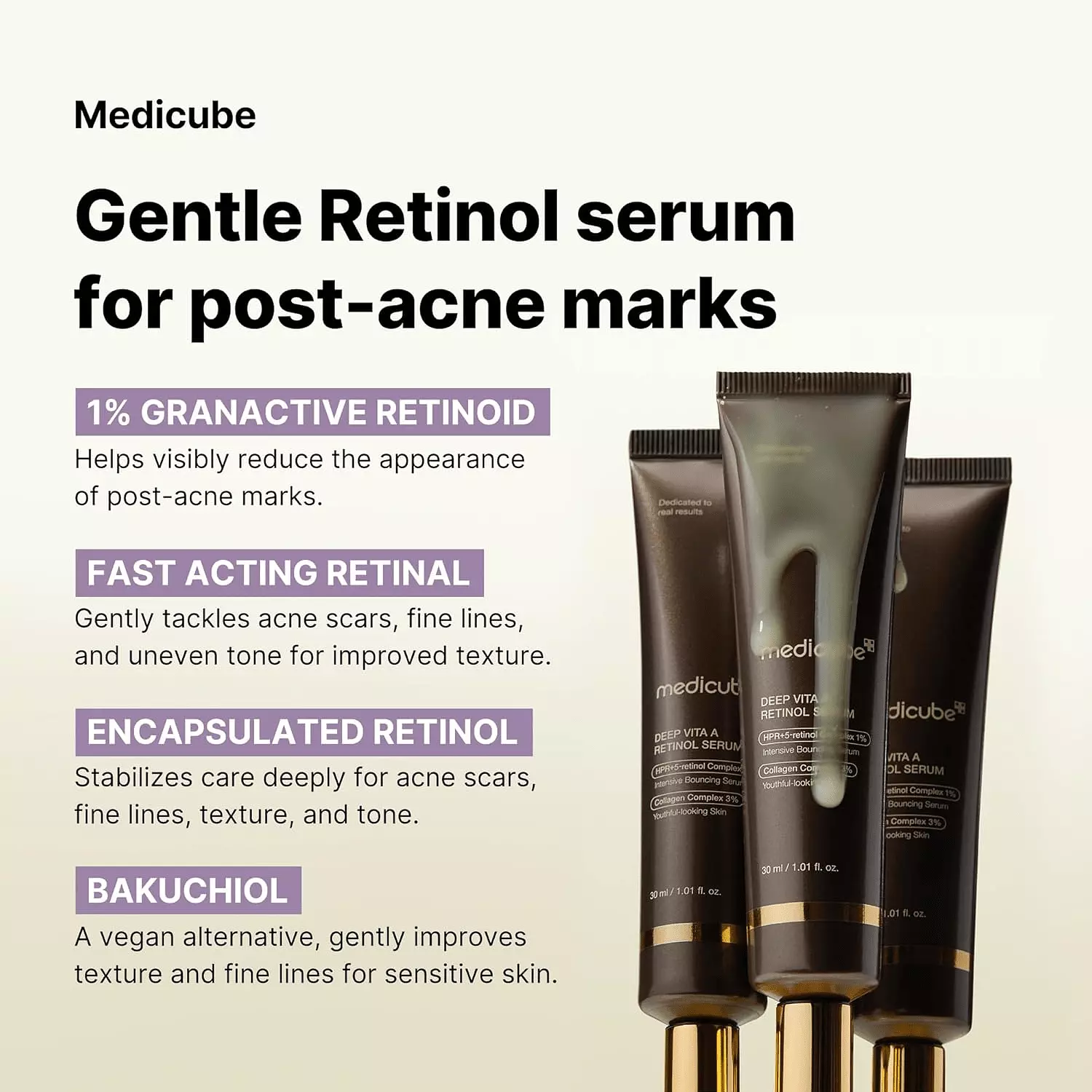 medicube - Deep Vita A Retinol Serum 3