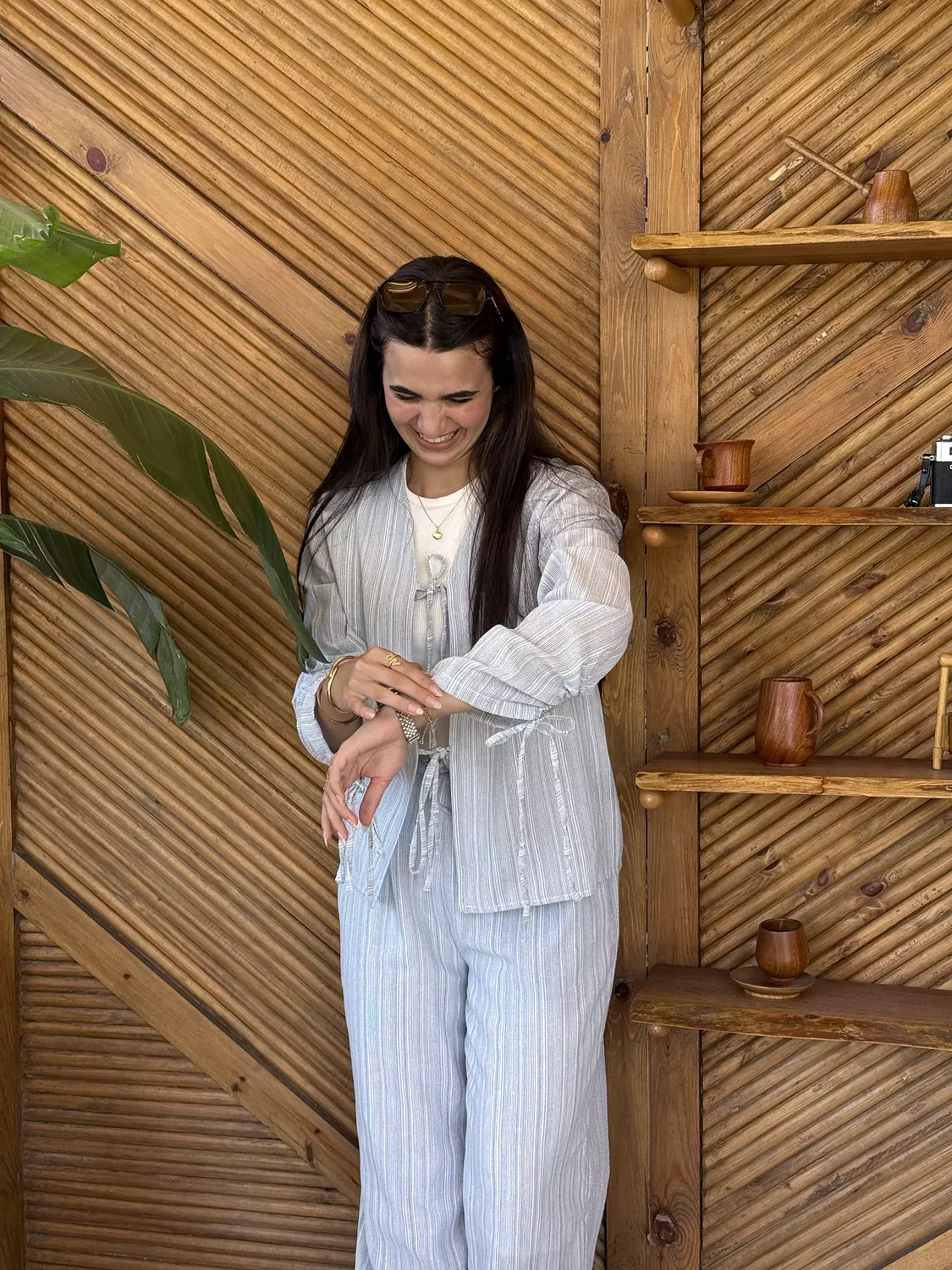“Ocean Breeze Striped Suit” 5