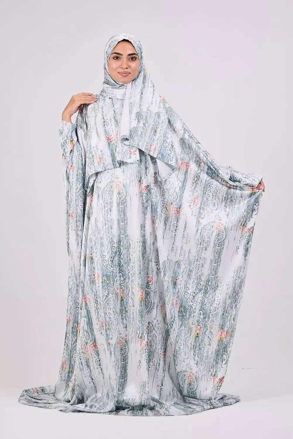 Aura floral Butterfly Satin image