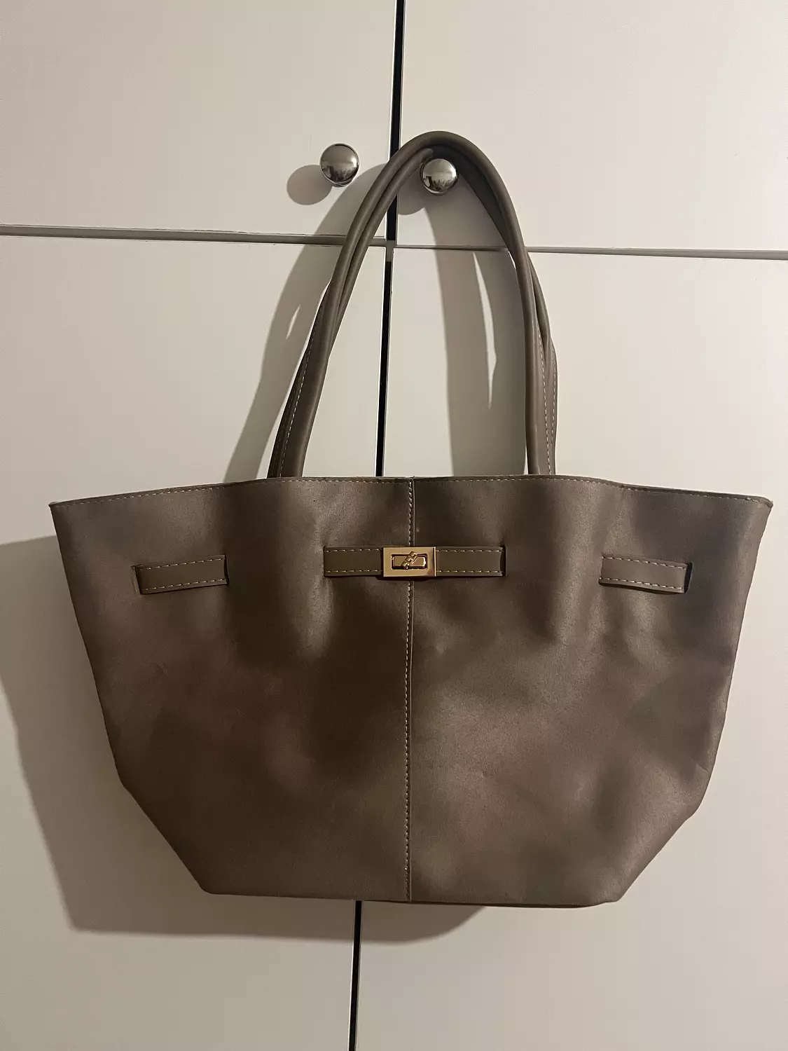 Sophia Suede bag - Coffee image