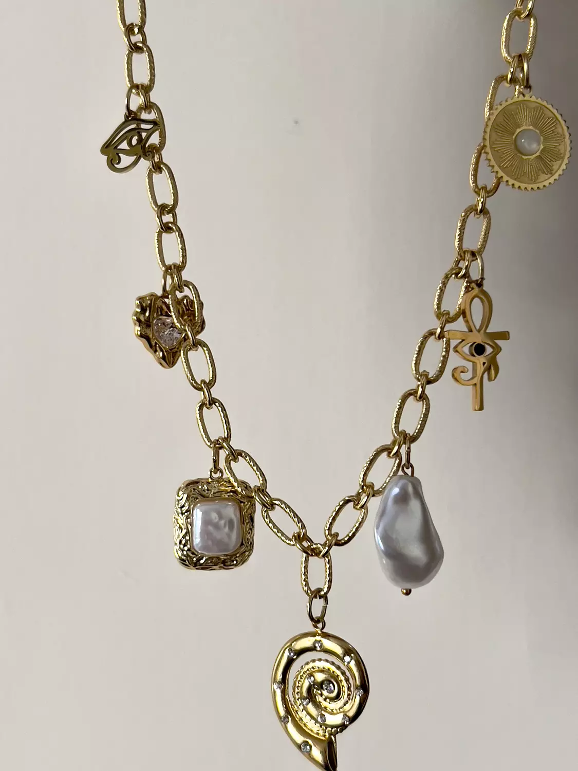 Swiral Charms necklace  2