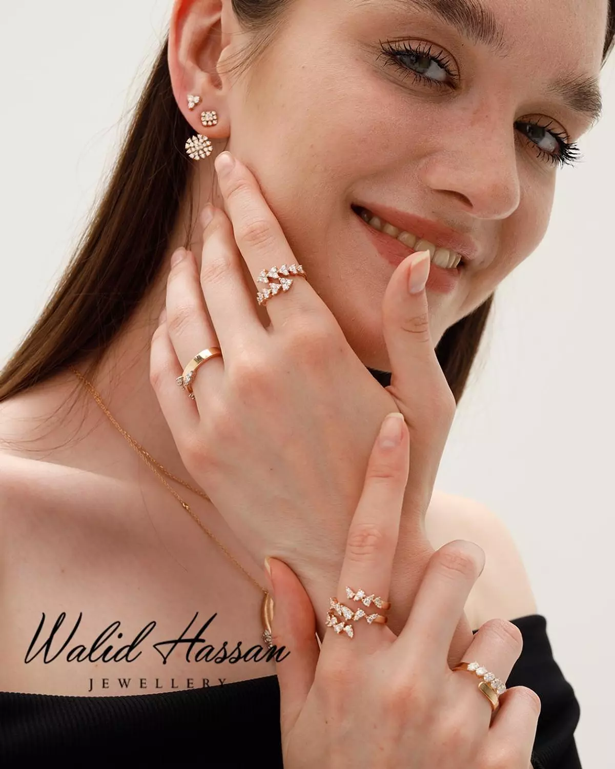 diamond earring 1253 4