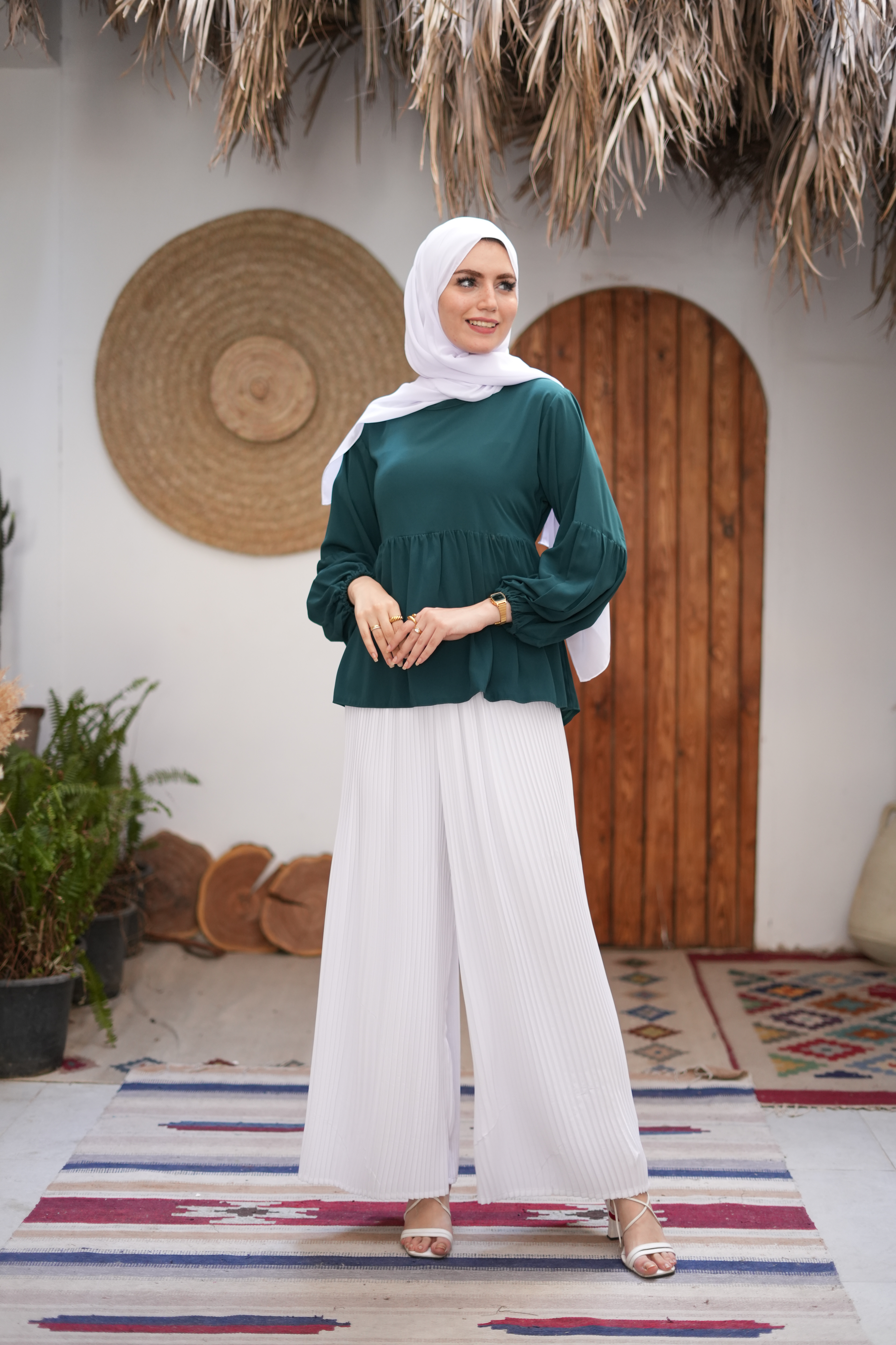 Pleated pants  image