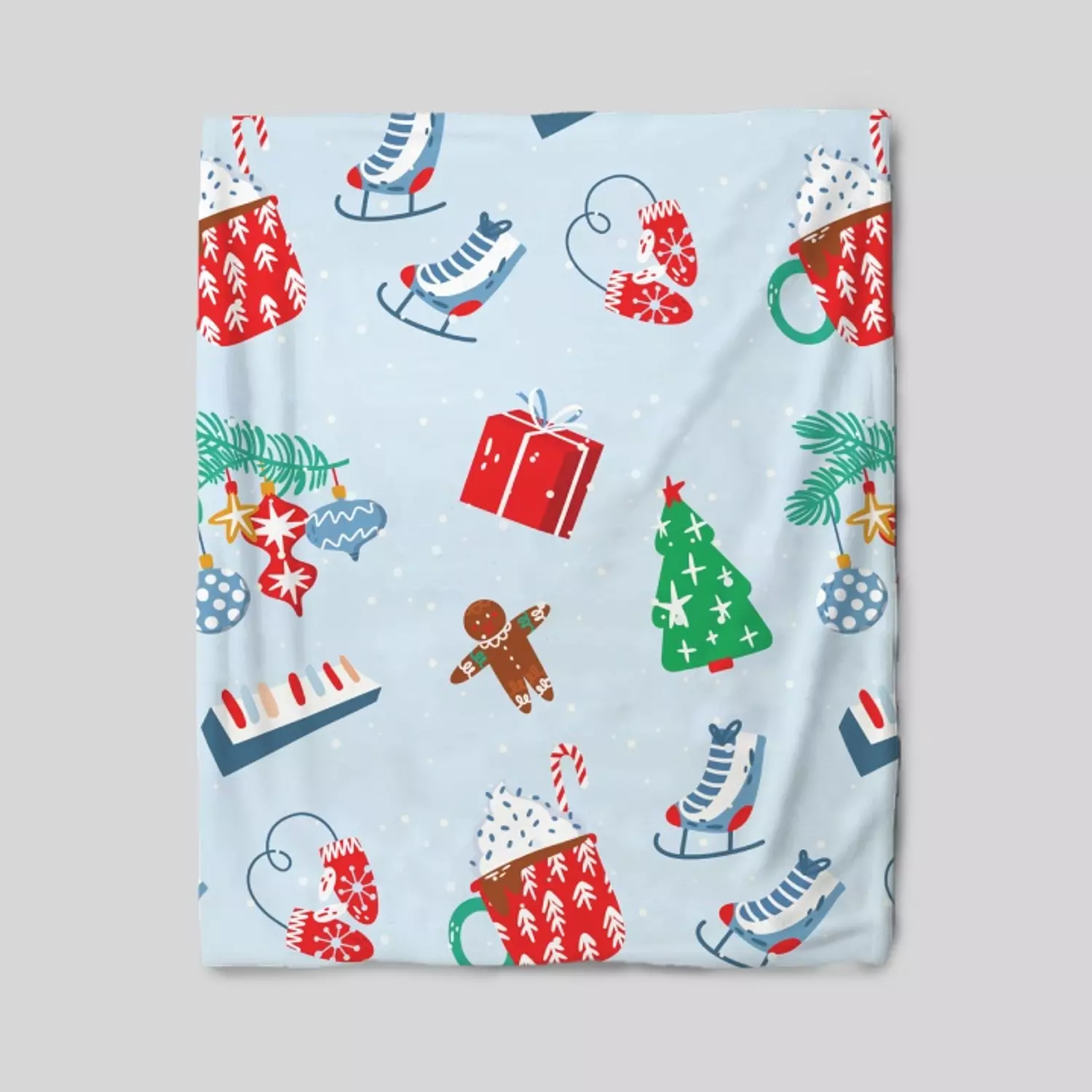 Throw Blanket Baby Blue image