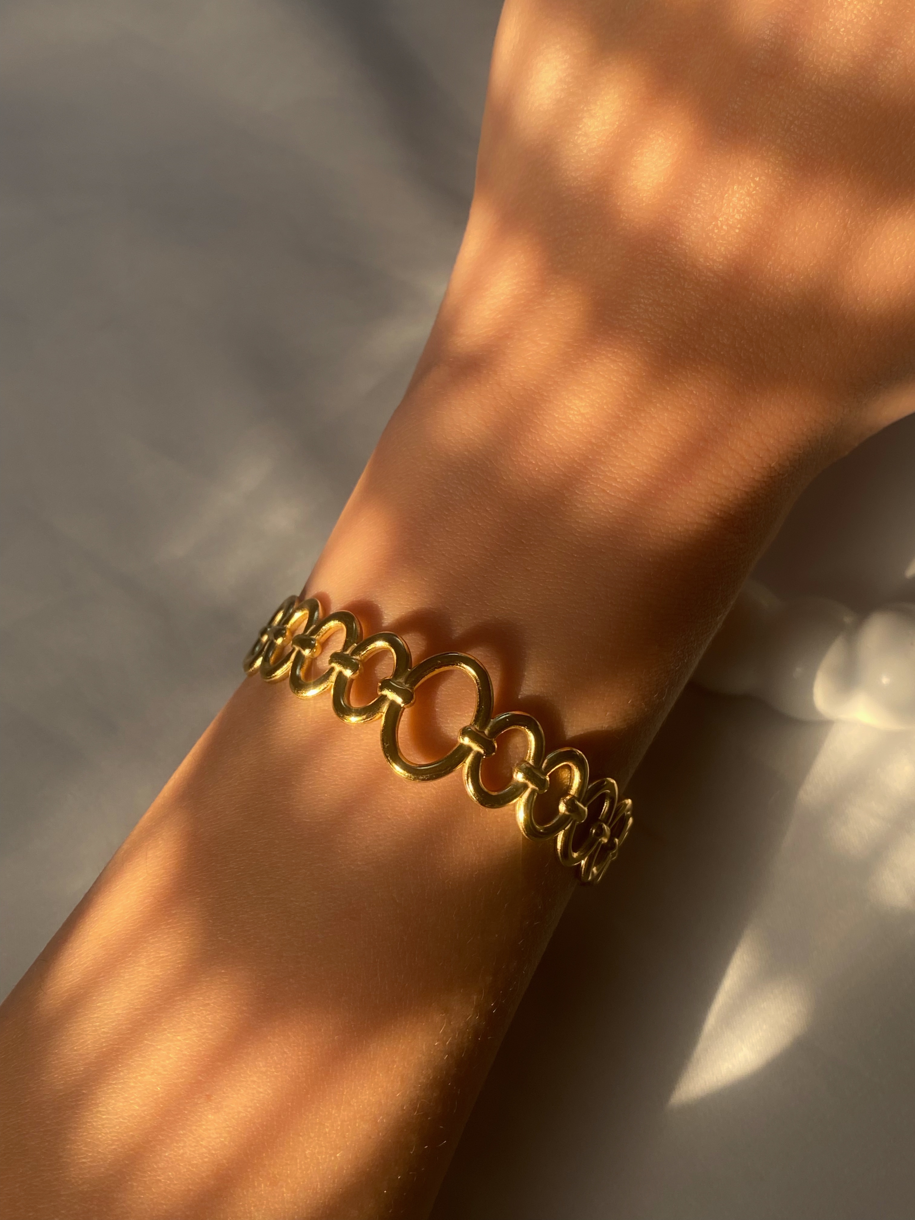 Connected Chains Bangle 1