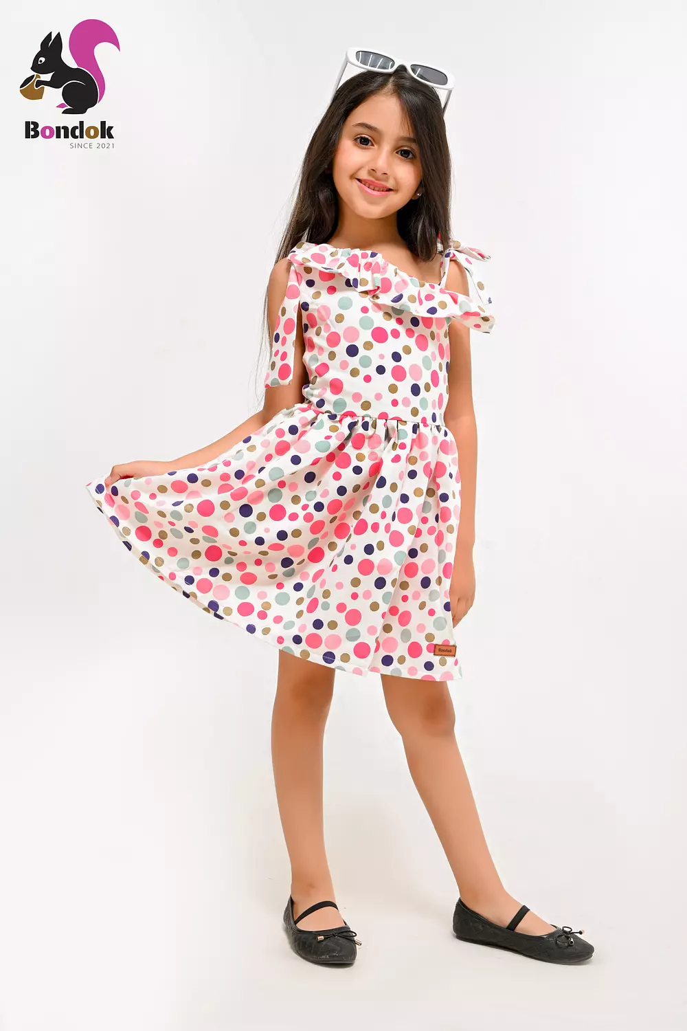 dotted dress 1