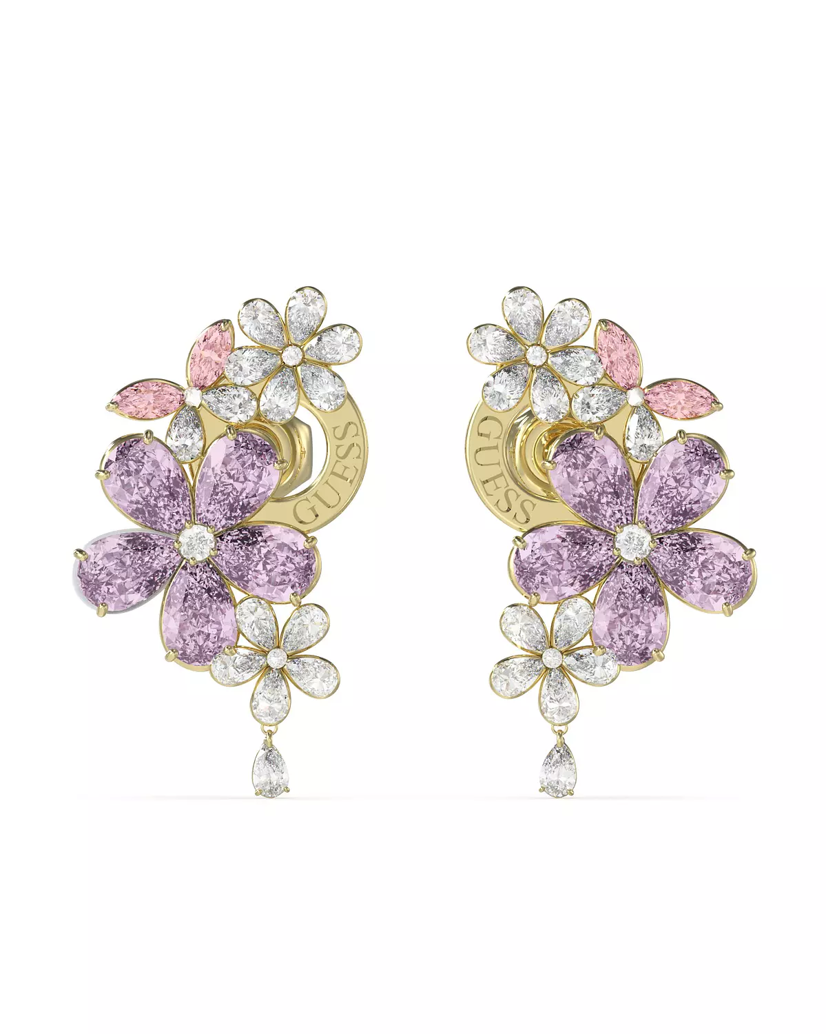 Guess Jewelry JUBE05101JWYGMCT/U Earrings For Ladies Gold Plated image