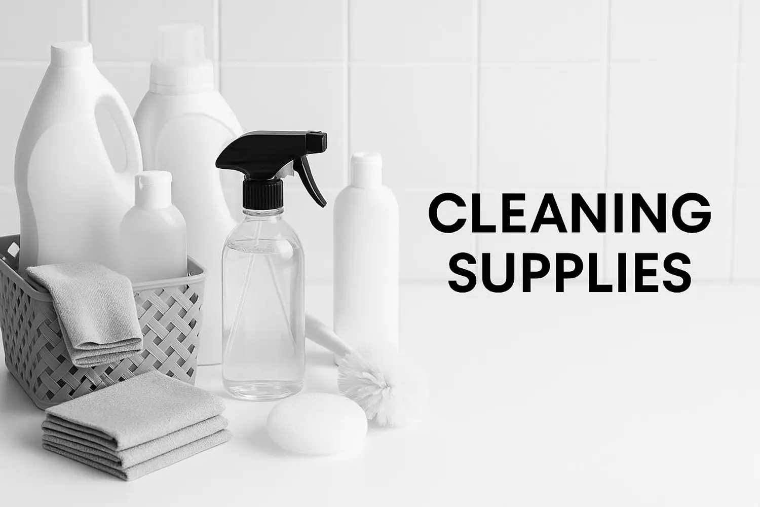 Cleaning supplies image