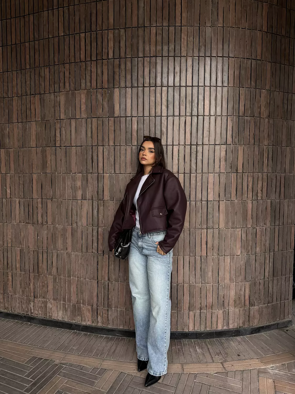 Loose Zipper Leather Jacket 19