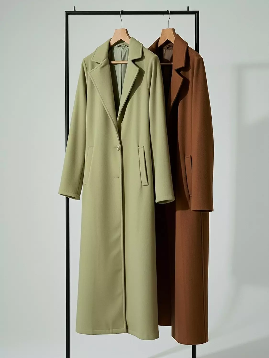 Long Wool Coat  3