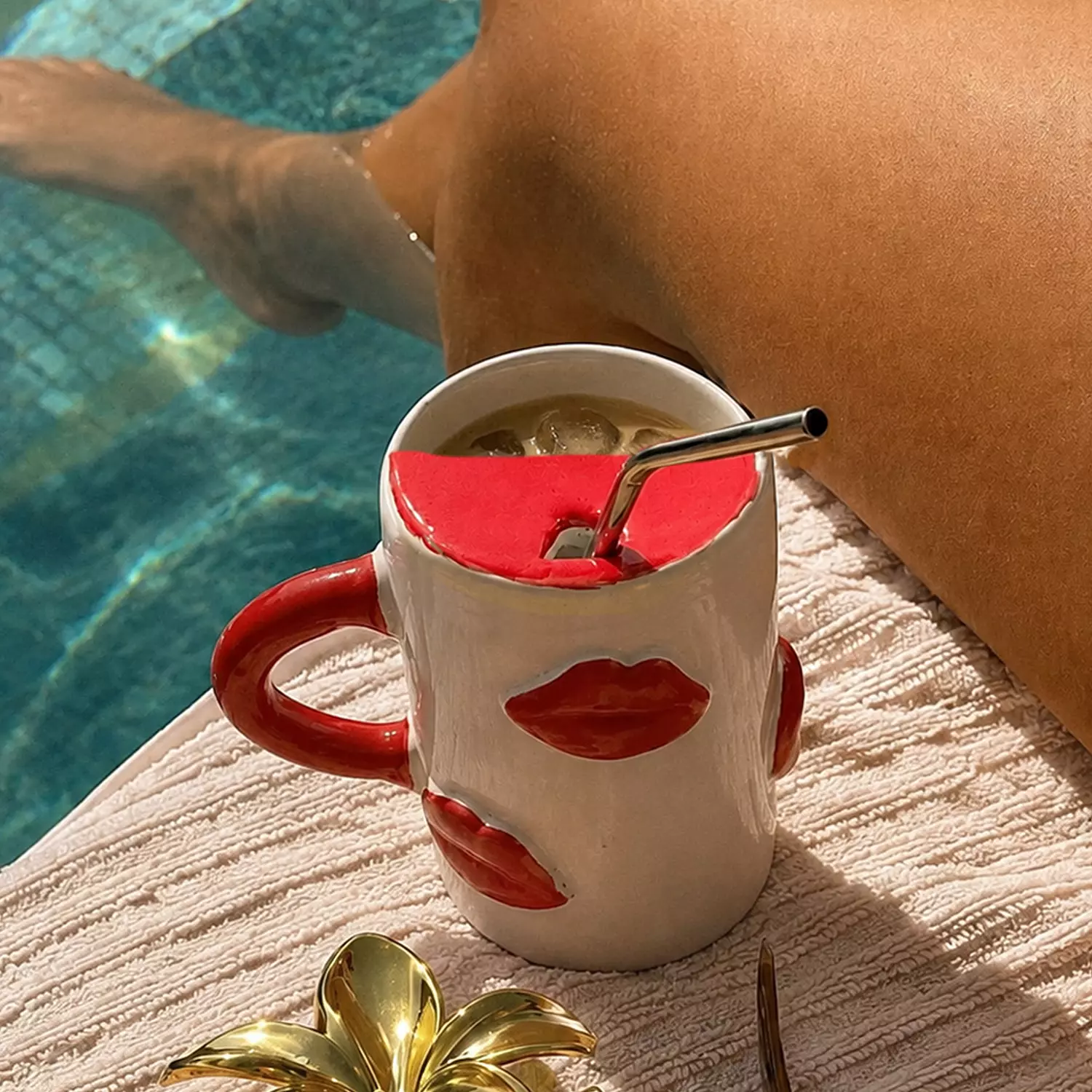 Red Kisses Mug 2