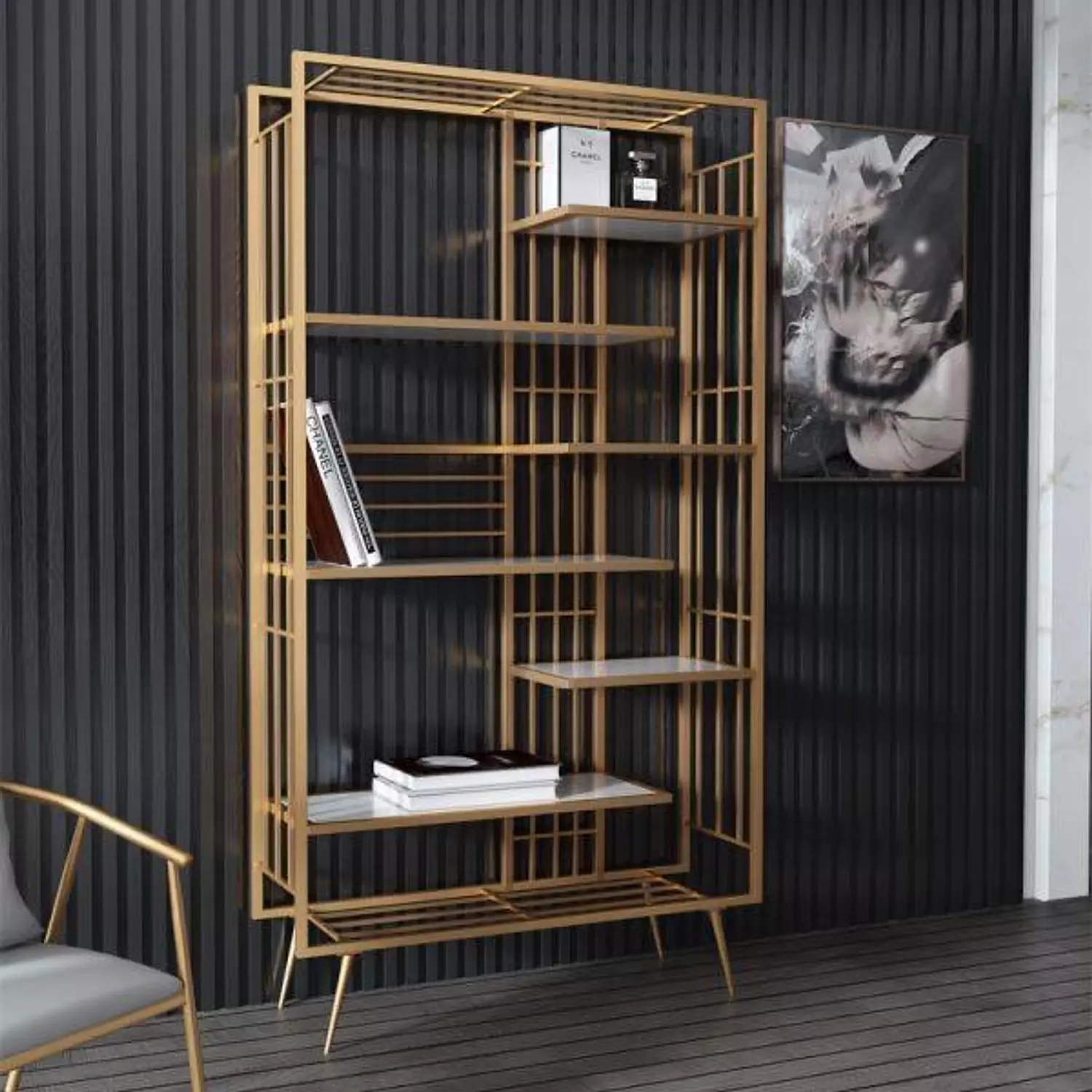 Steel Display Unit 30*100*170cm hover image