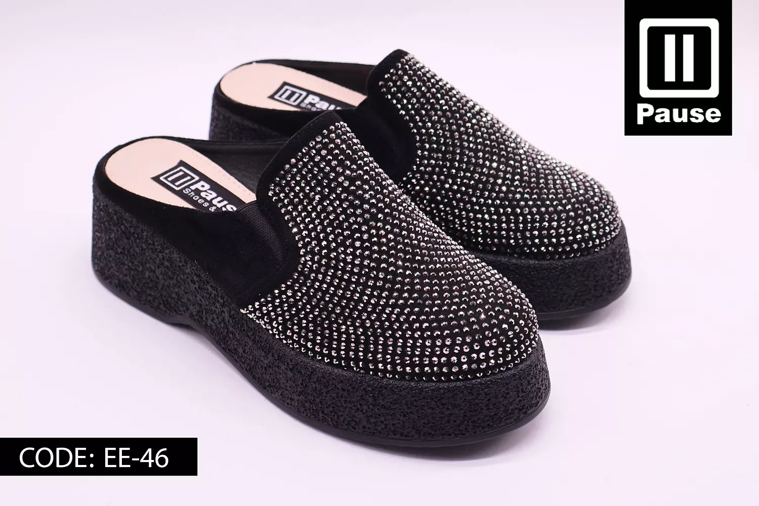 EE-46 GLITTER CLOGS  2