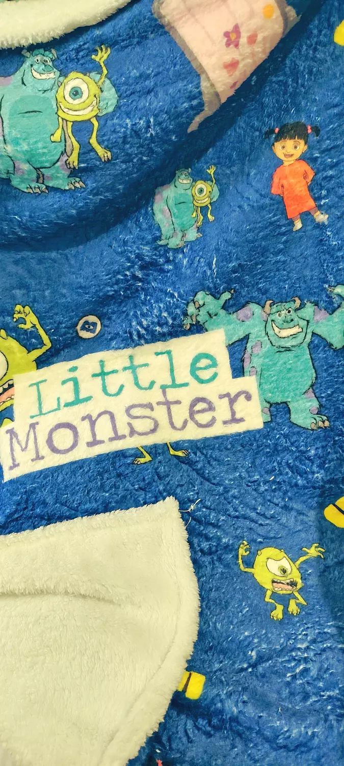 Monster's Inc Baby blankie 1