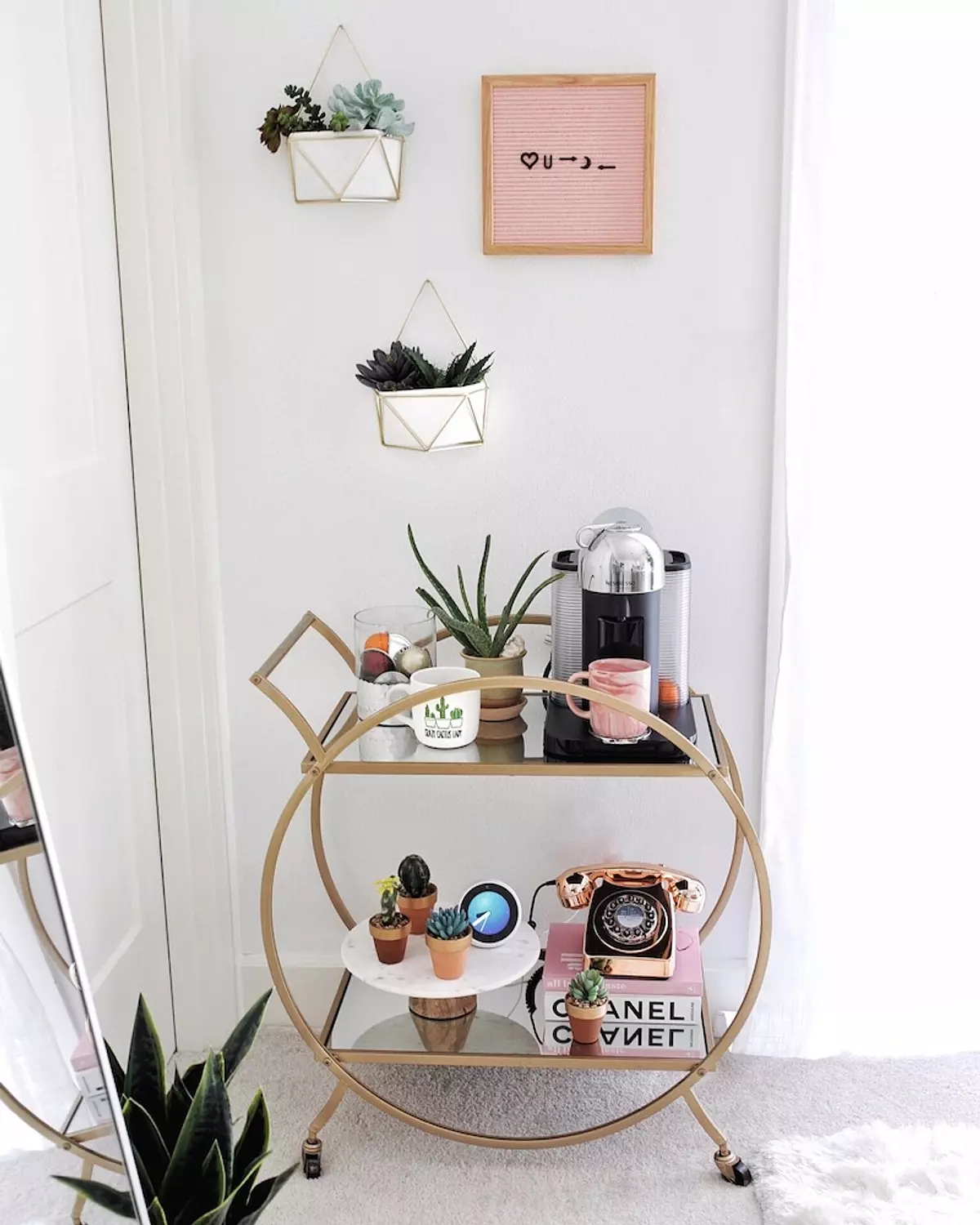 Serving trolley 40*80*80 cm image