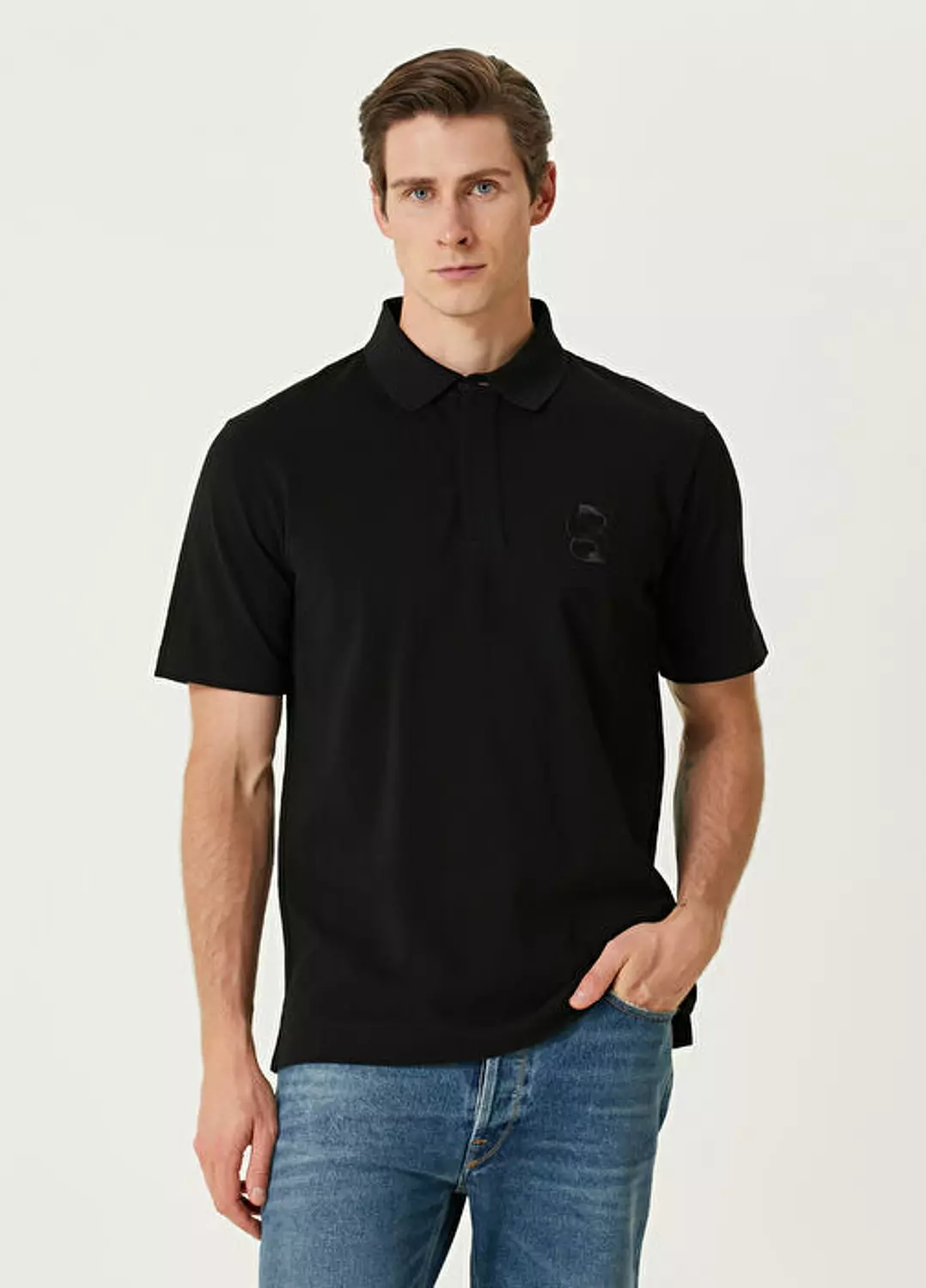  BOSS polo shirt  (black) 1