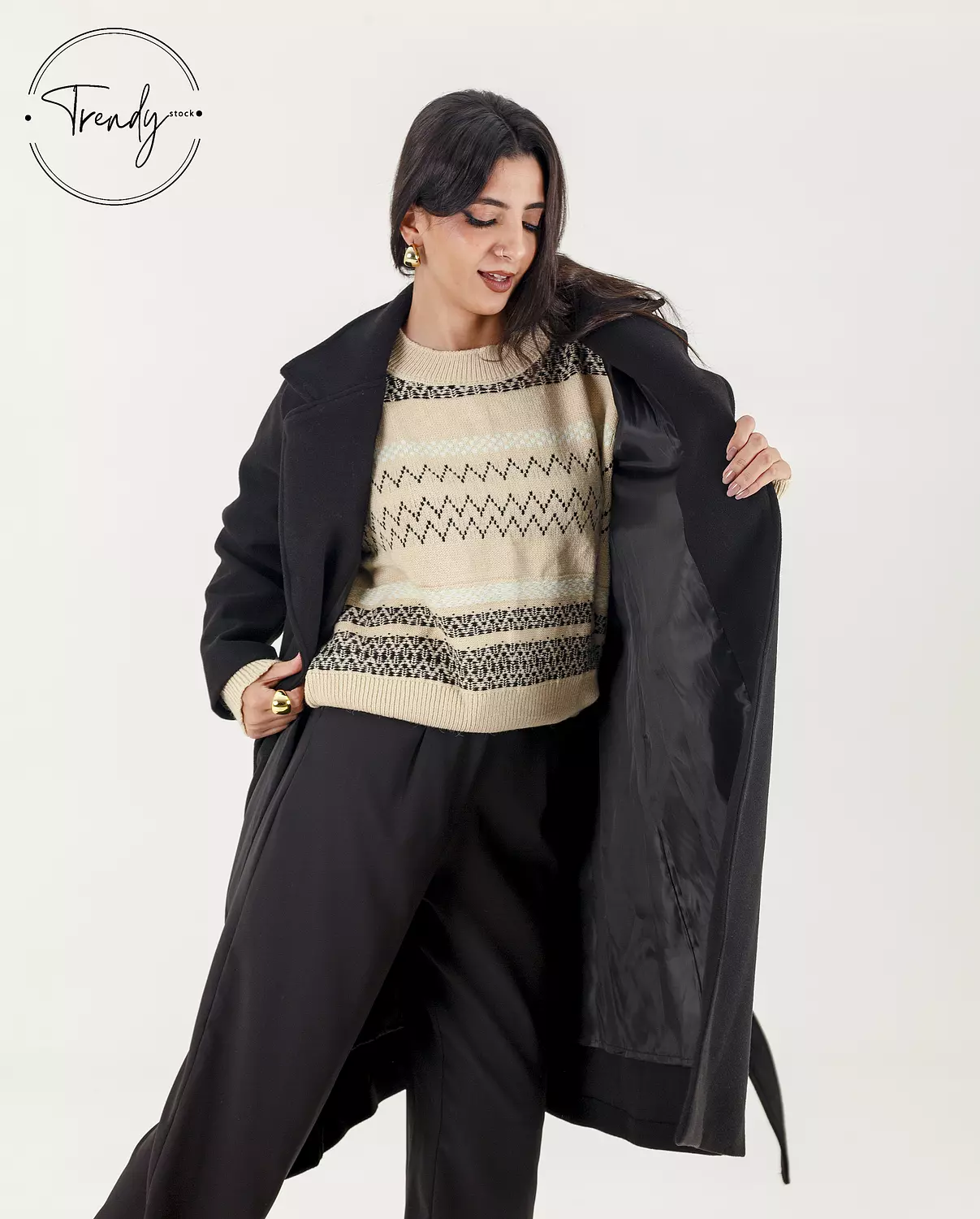 Long Wool Coat 1