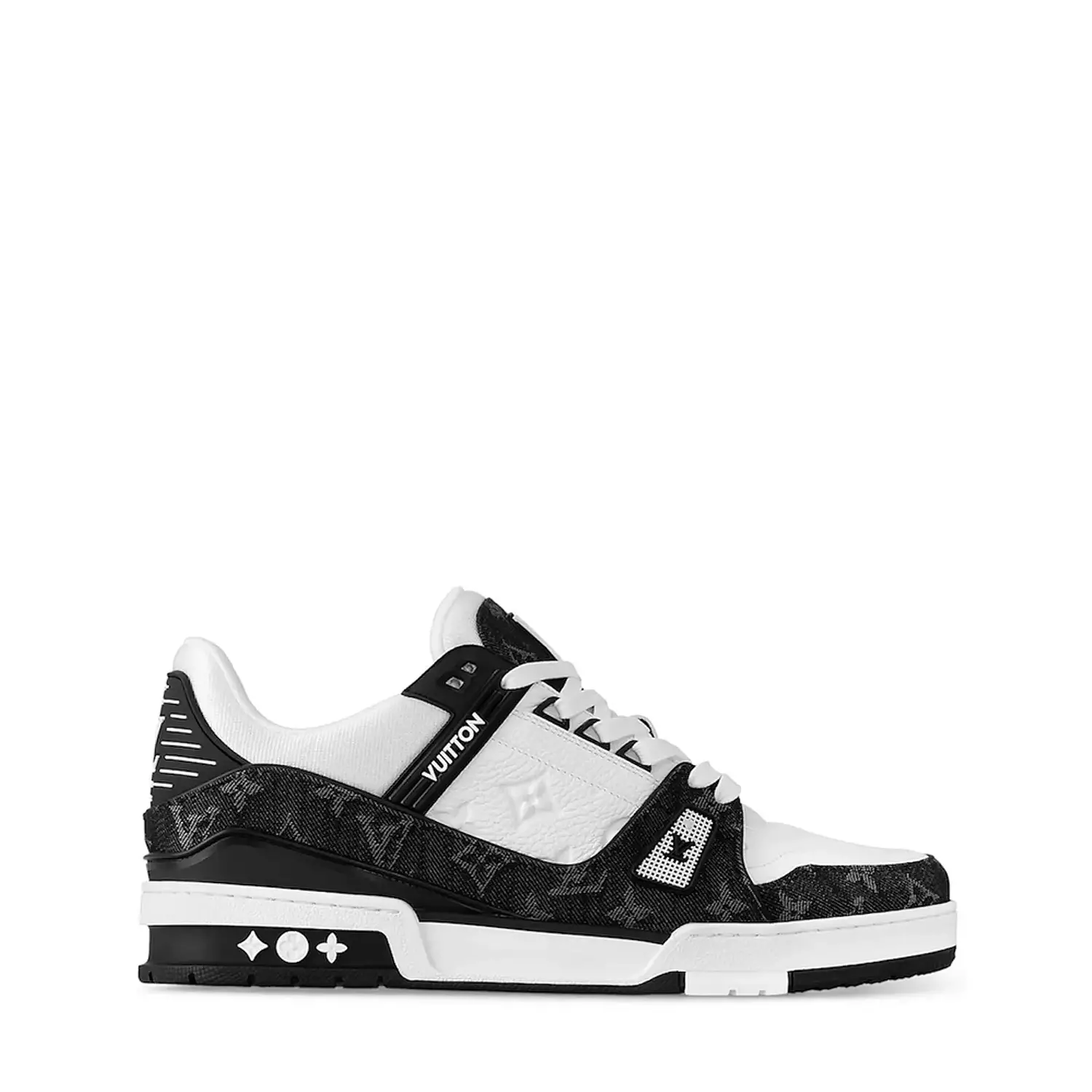 Louis Vuitton LV Trainer White Black image