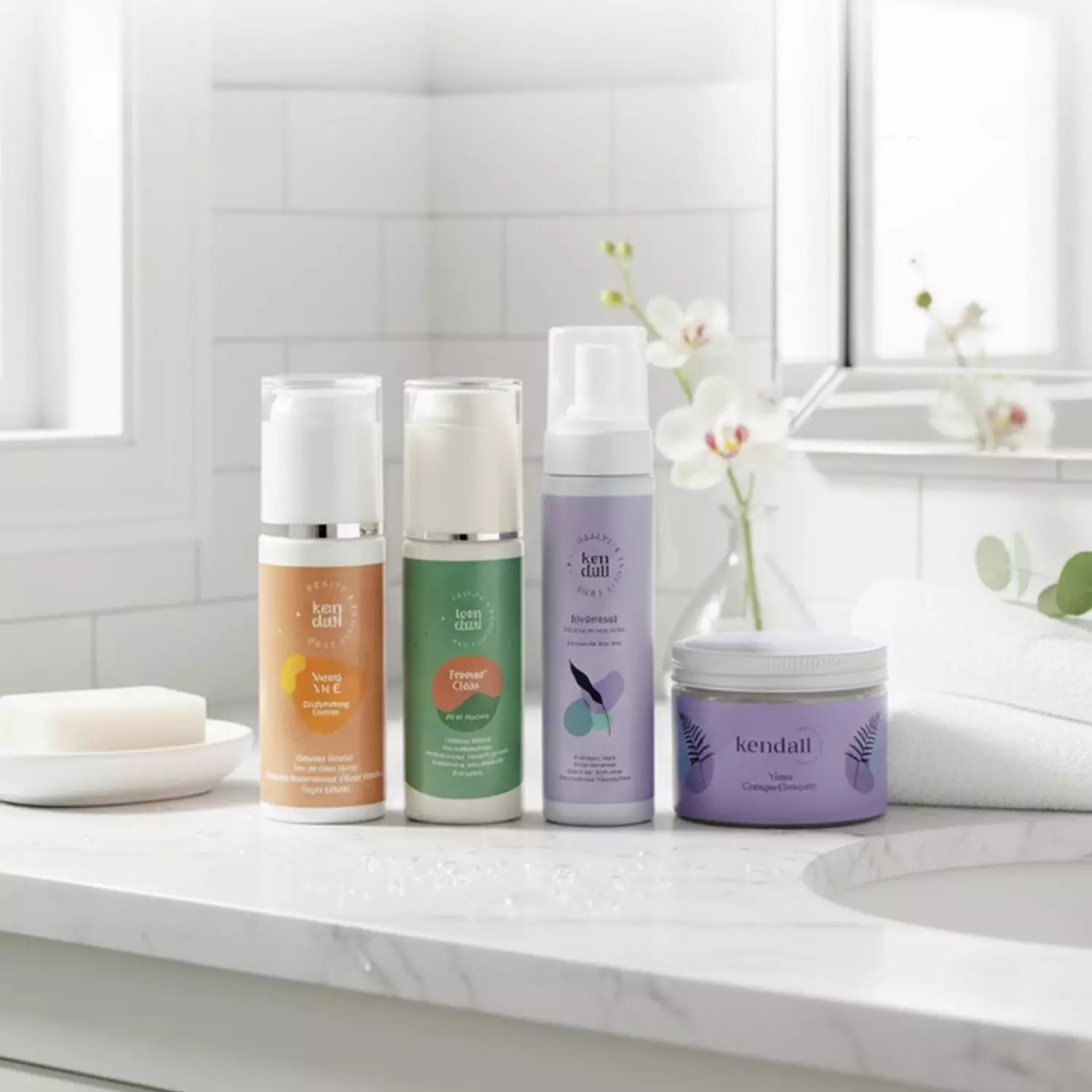 The clear skin  image