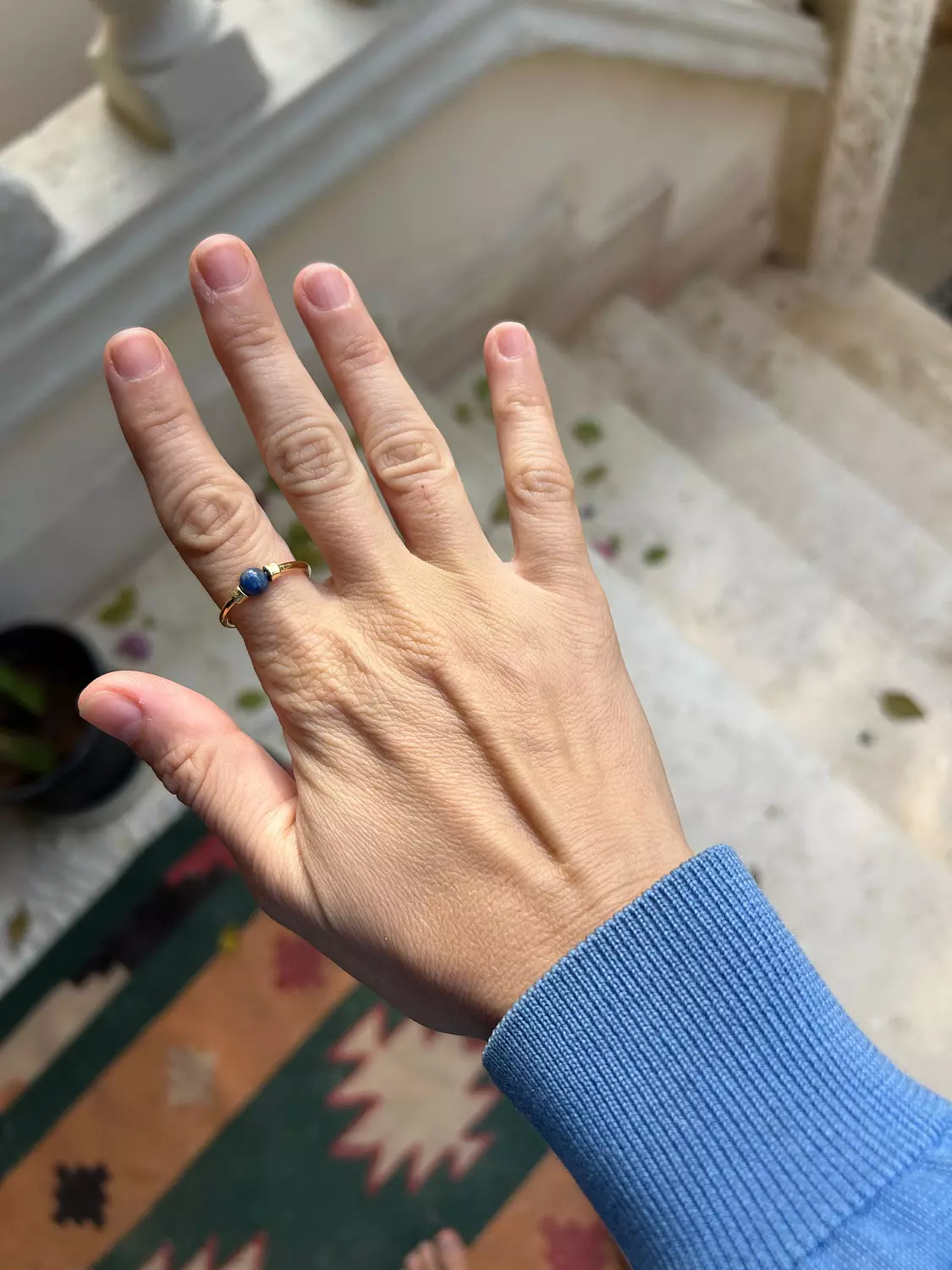 King Amenemope gold ring hover image