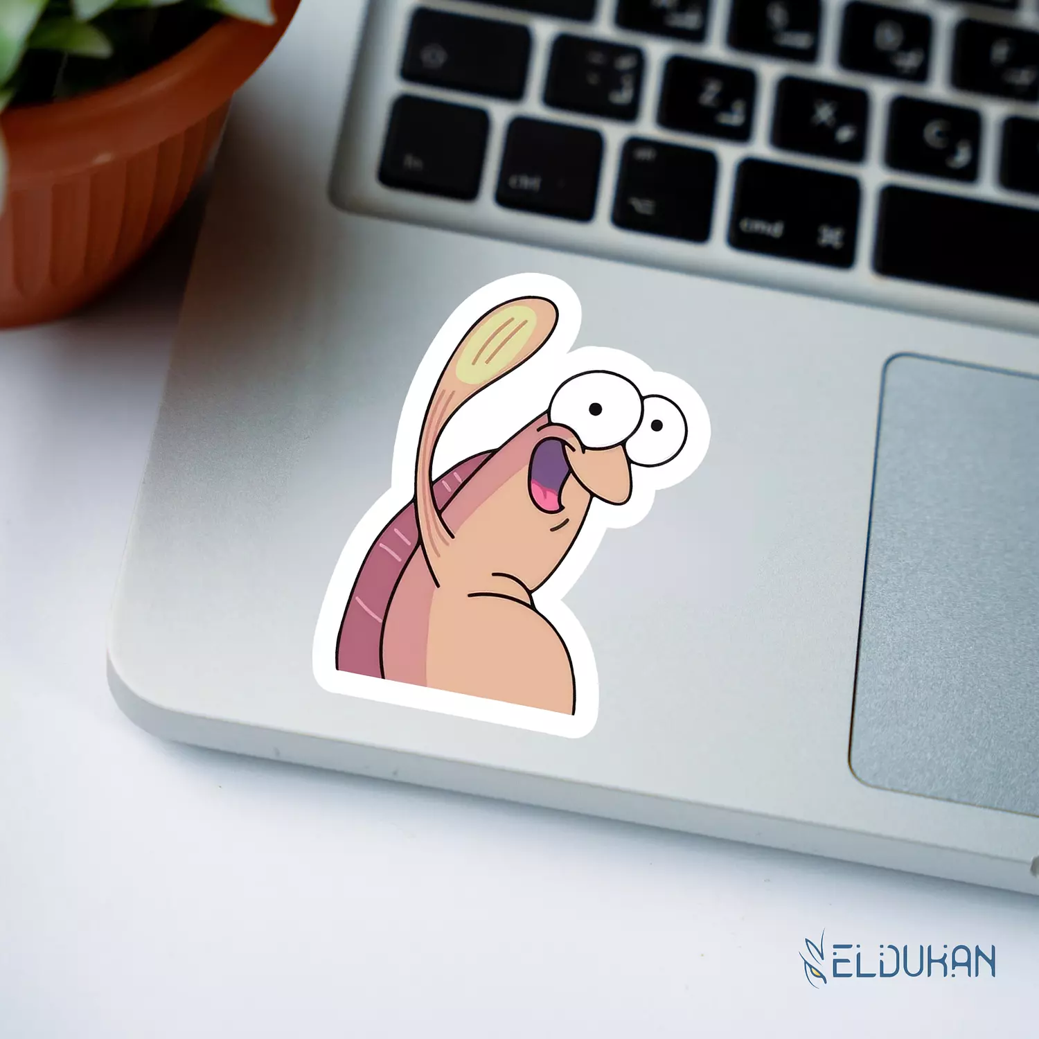 Hey fish sticker image